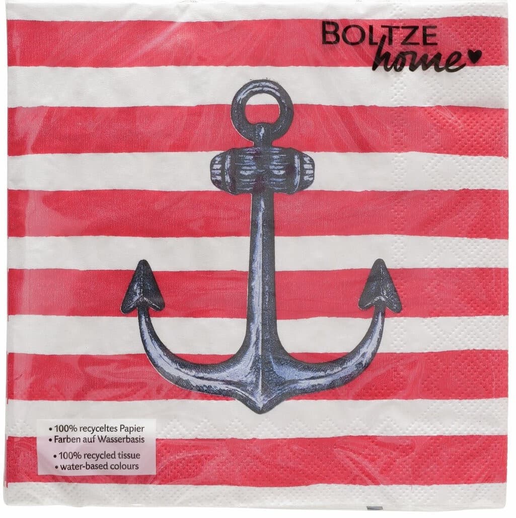 Boltze Servietten Sailor 33x33cm