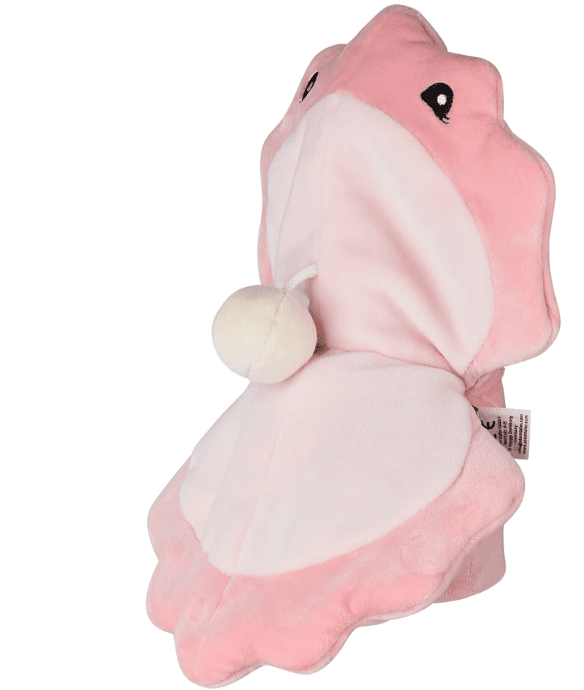 Sterntaler Handpuppe Muschel koralle, weiches Babyspielzeug ab Geburt