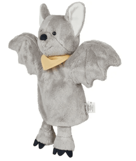 Sterntaler Handpuppe Fledermaus grau mit Halstuch