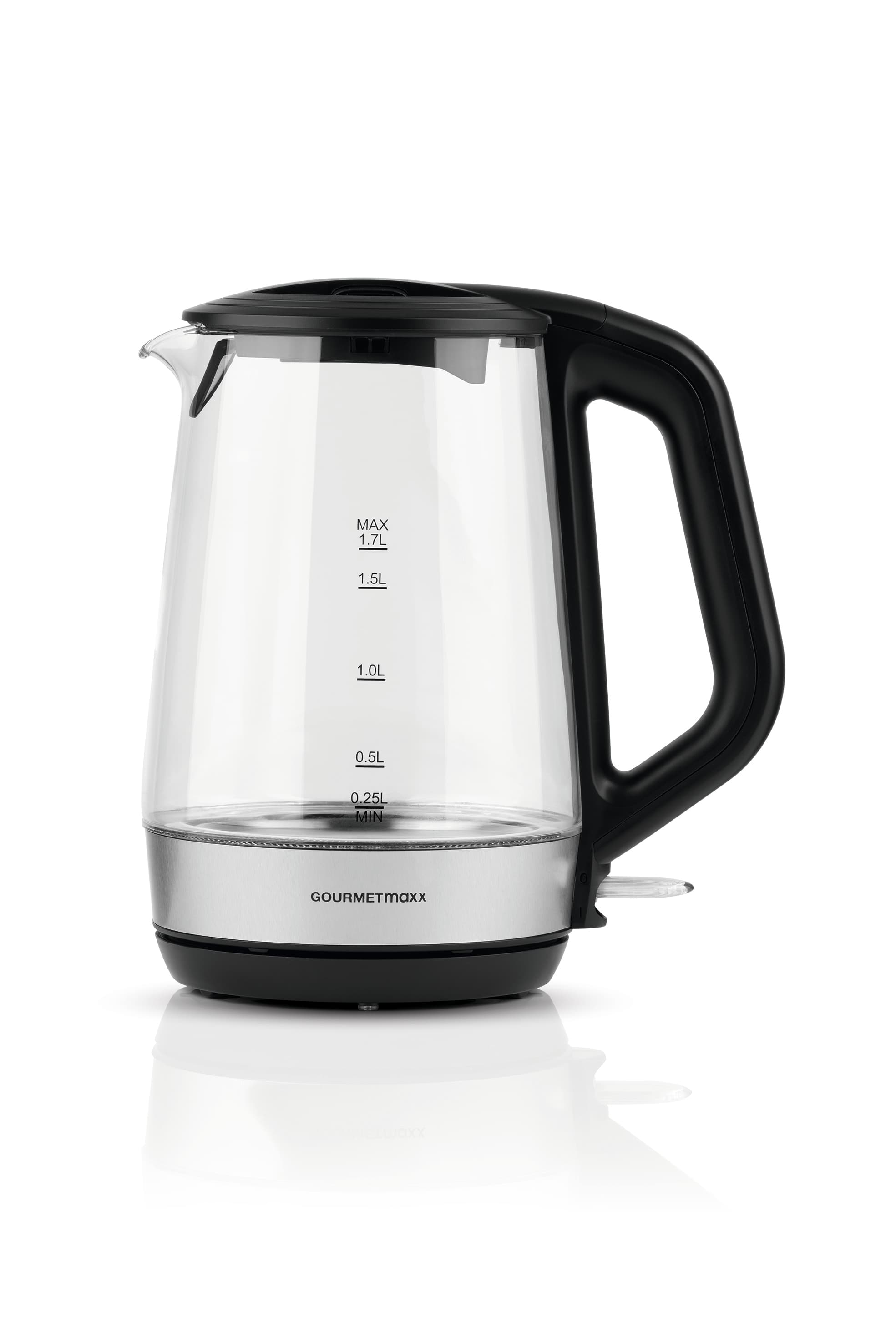 GOURMETMAXX Wasserkocher Tasse für Tasse 1,7l
