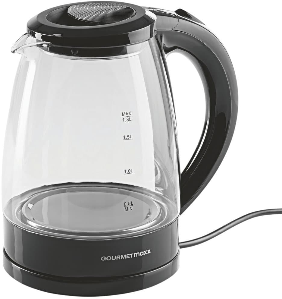 GOURMETmaxx Glas-Wasserkocher 1,8l