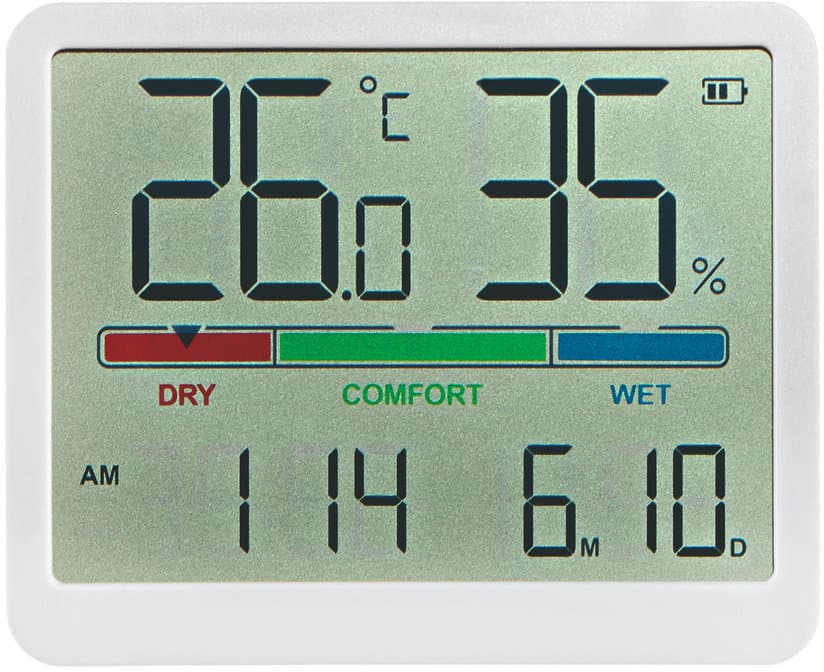 EASYmaxx Thermo- & Hygrometer 3V
