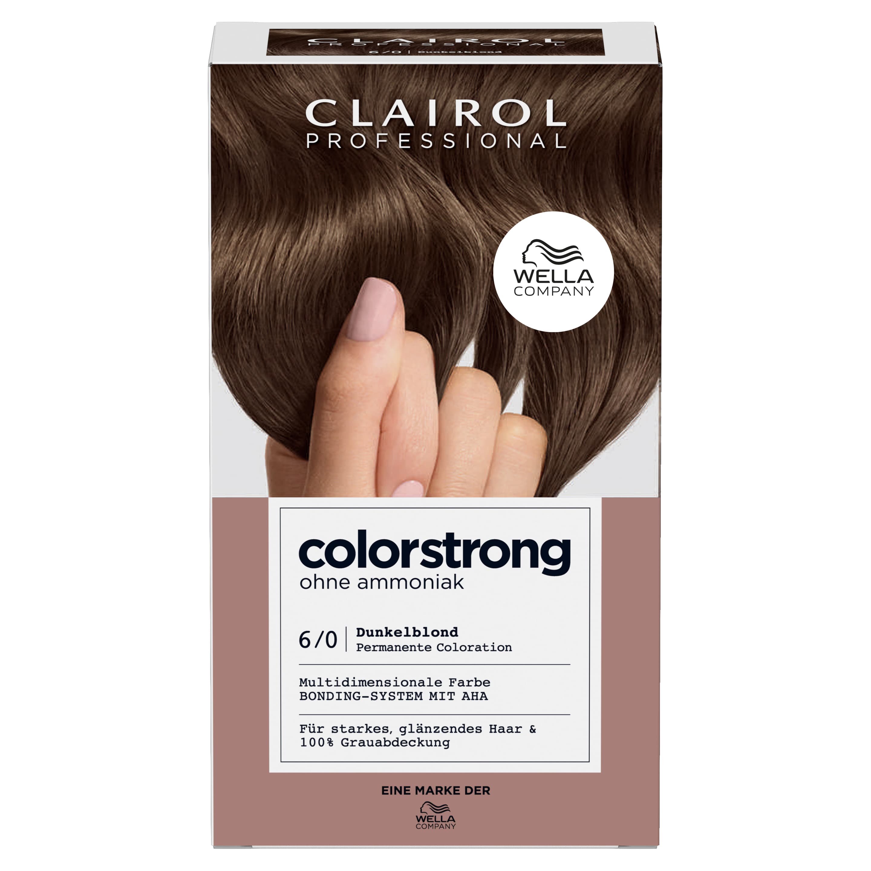 Clairol Professional colorstrong Haarfarbe 6/0 Dunkelblond