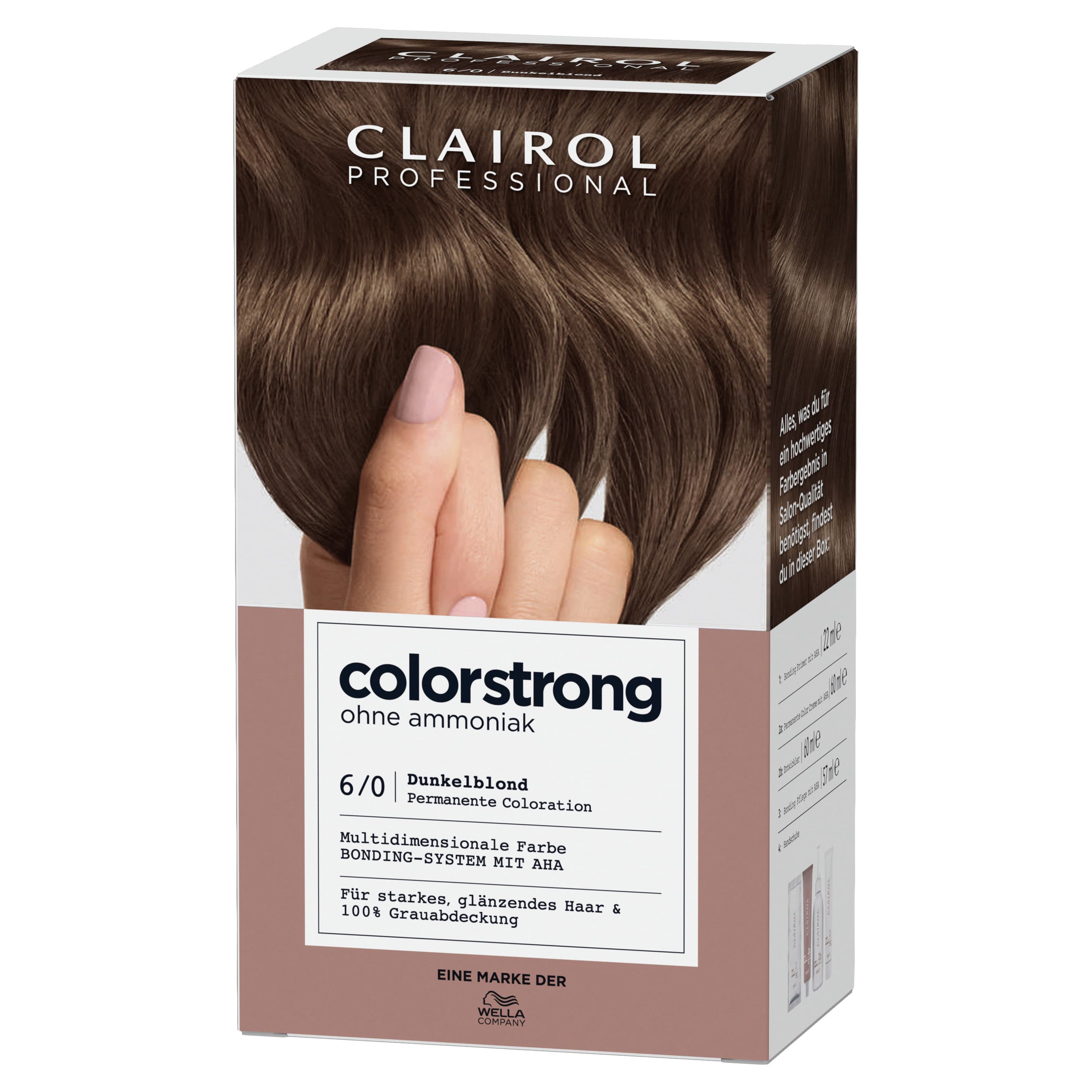 Clairol Professional colorstrong Haarfarbe 6/0 Dunkelblond
