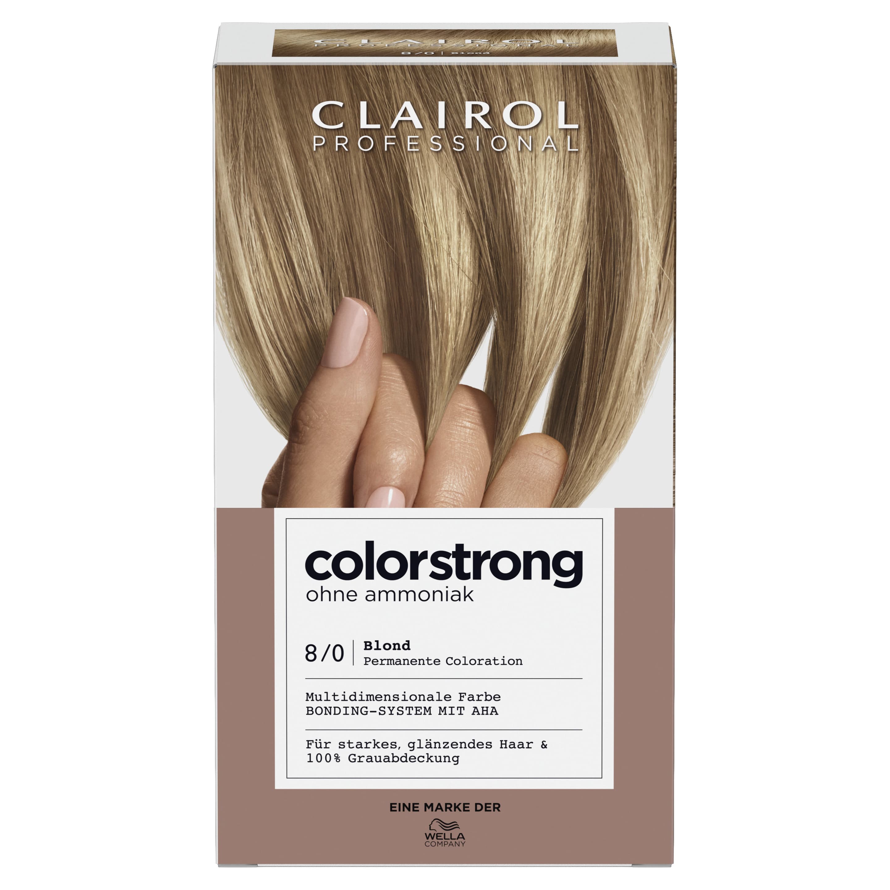 Clairol Professional colorstrong Haarfarbe 8/0 Blond