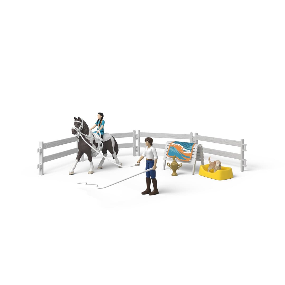 Schleich 42799 - Horse Club - Kim's Voltigier Set