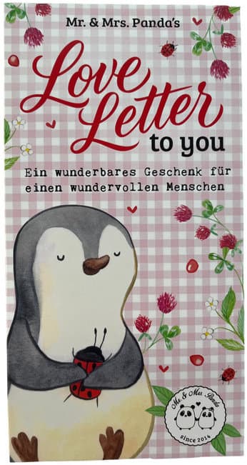 Mr. & Mrs. Panda Love Letter to You Geschenkpackung