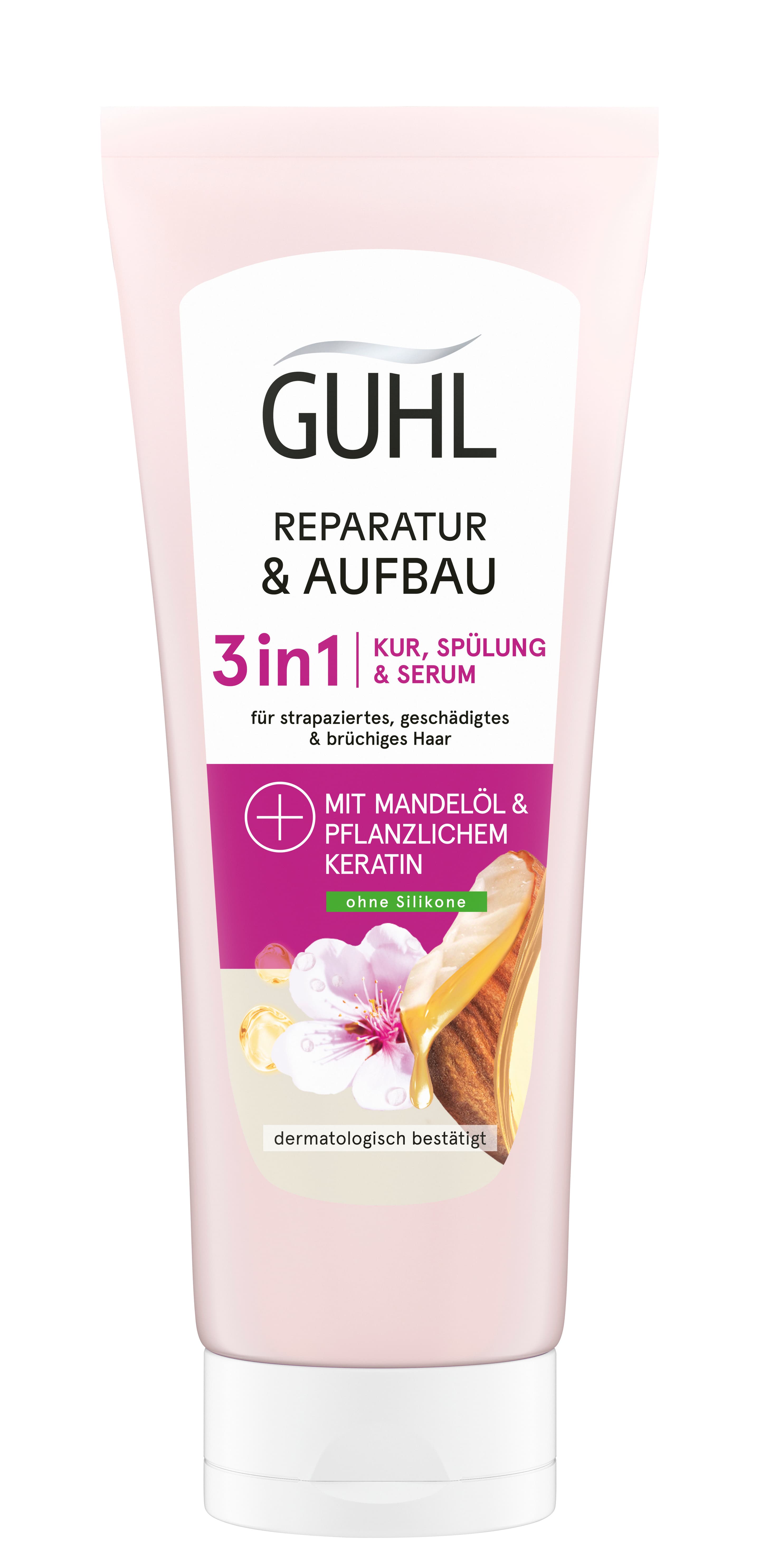 Guhl Reparatur & Aufbau 3in1 Kur, Spülung & Serum Reparatur