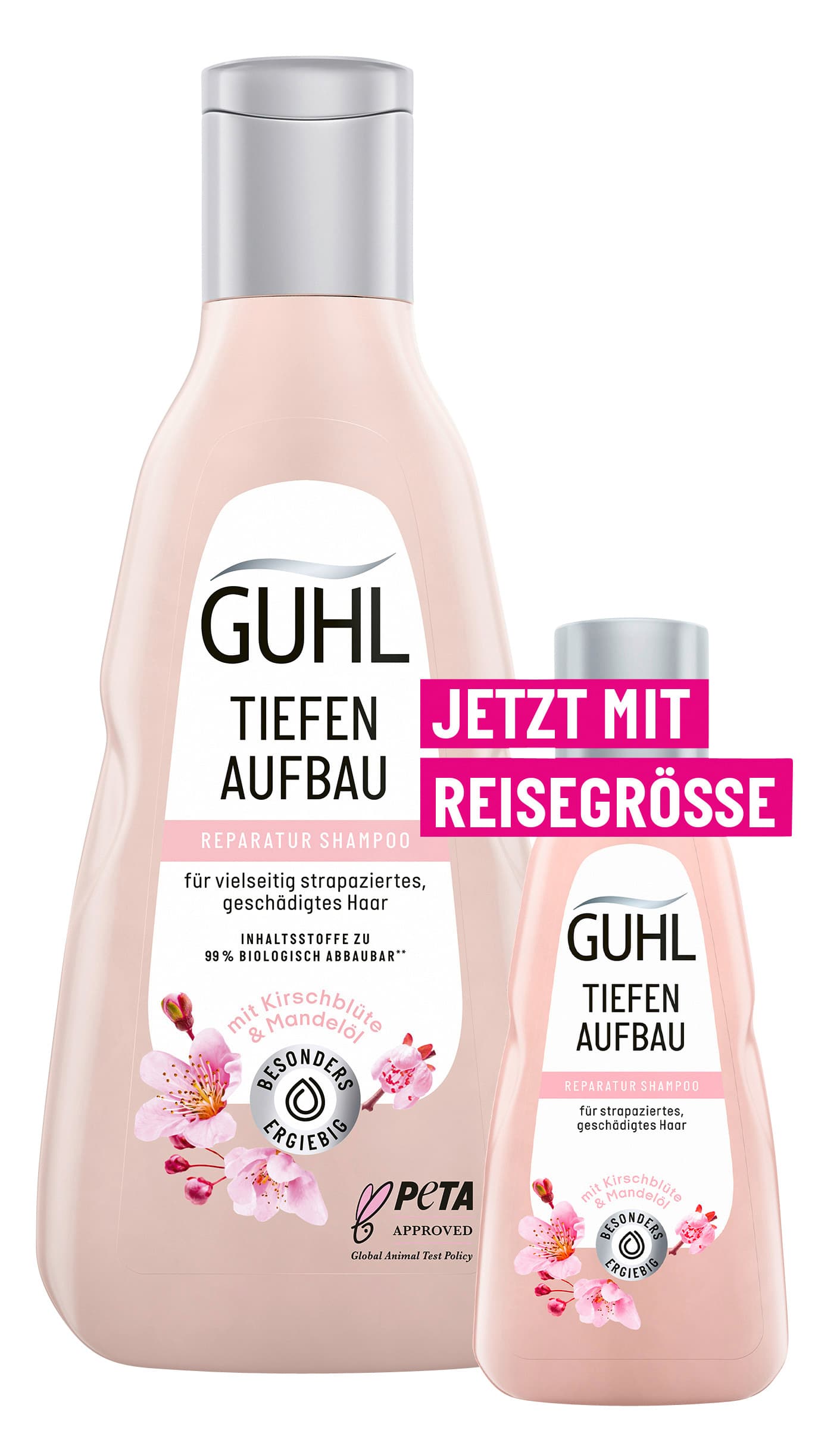 GUHL Tiefen Aufbau Reparatur Shampoo + Mini
