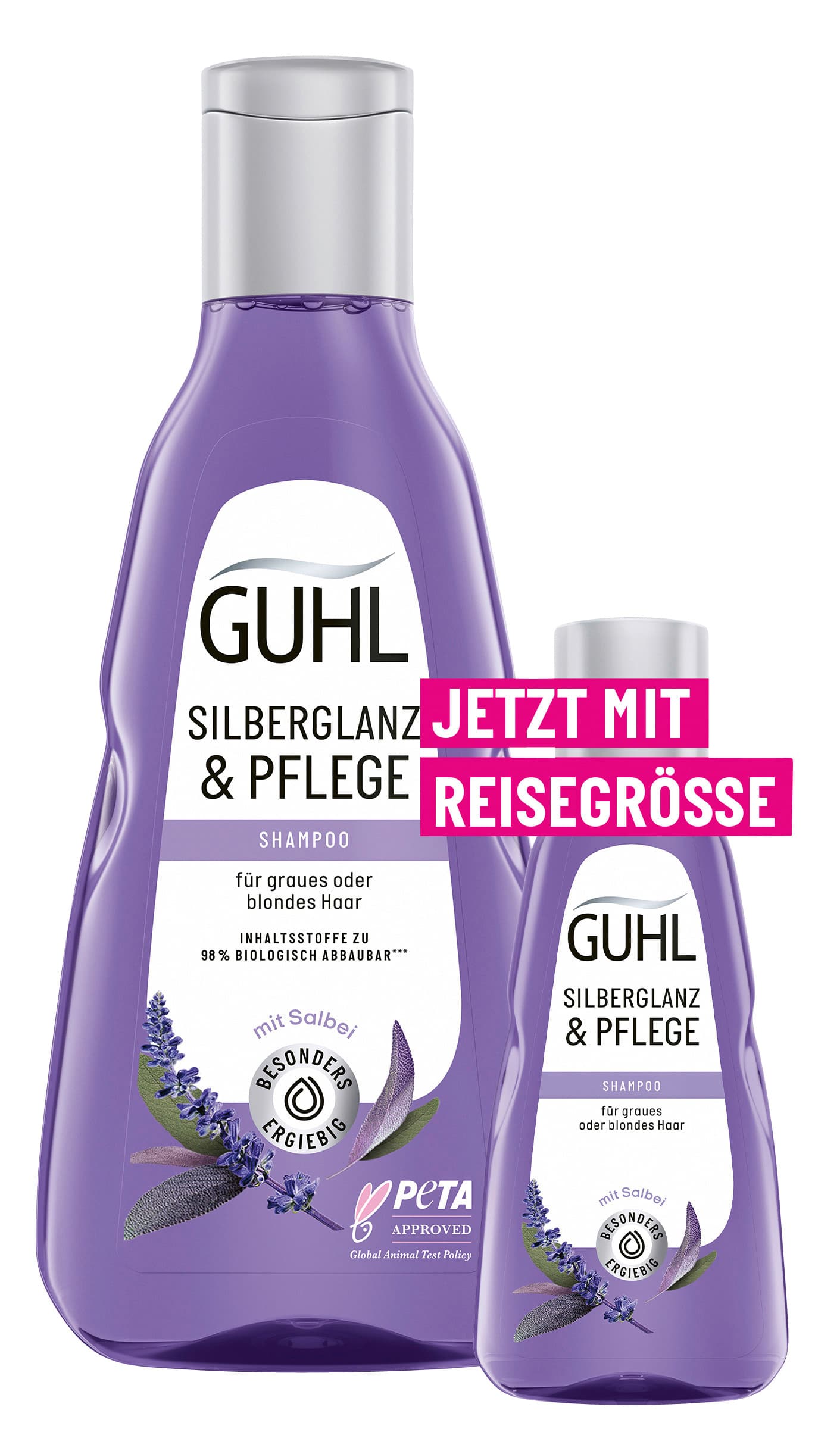 GUHL Silberglanz & Pflege Shampoo + Mini