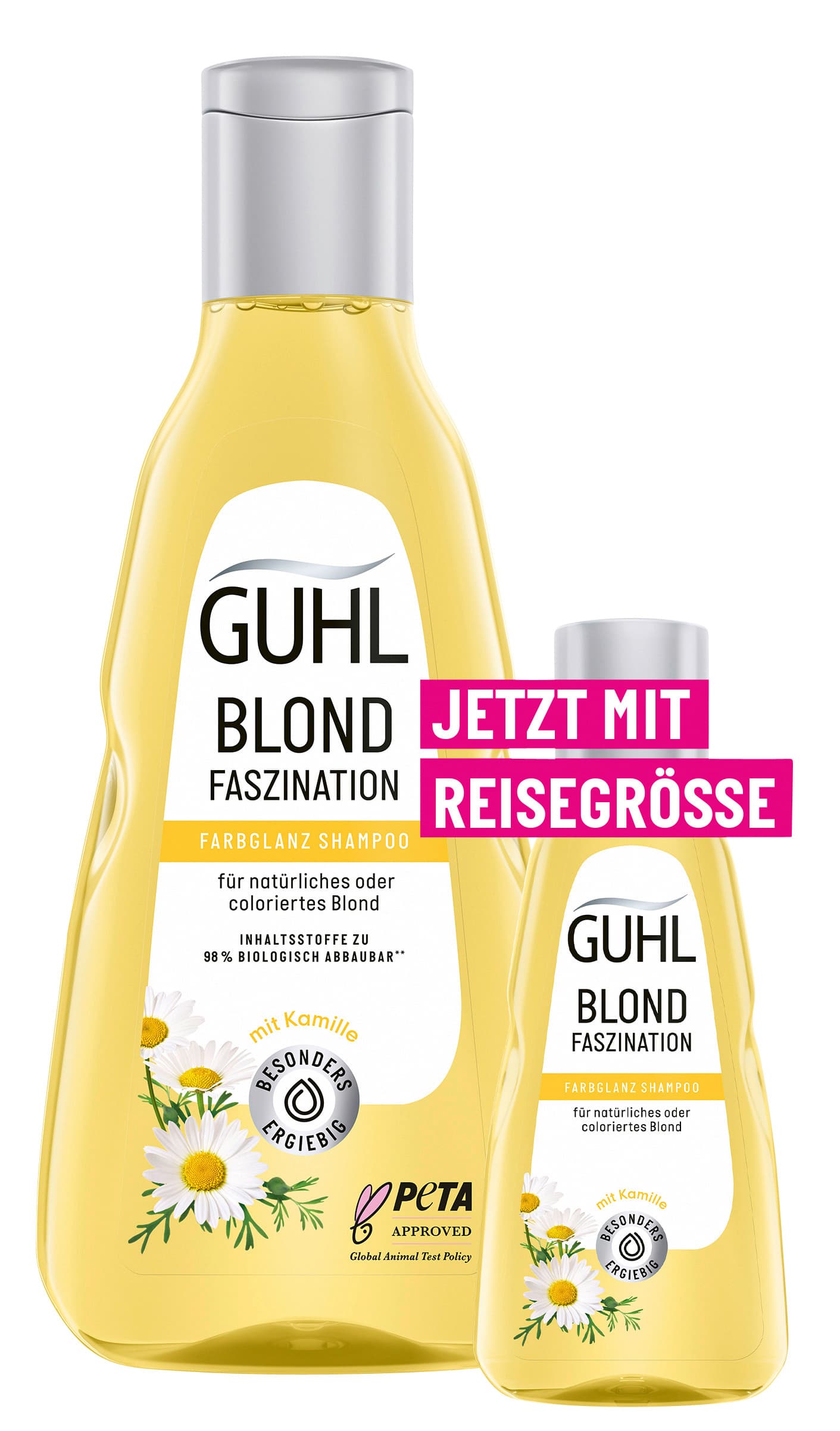 GUHL Blond Faszination Farbglanz Shampoo + Mini