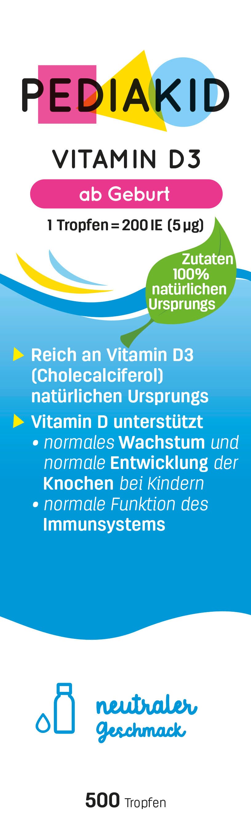 PEDIAKID® Vitamin D3