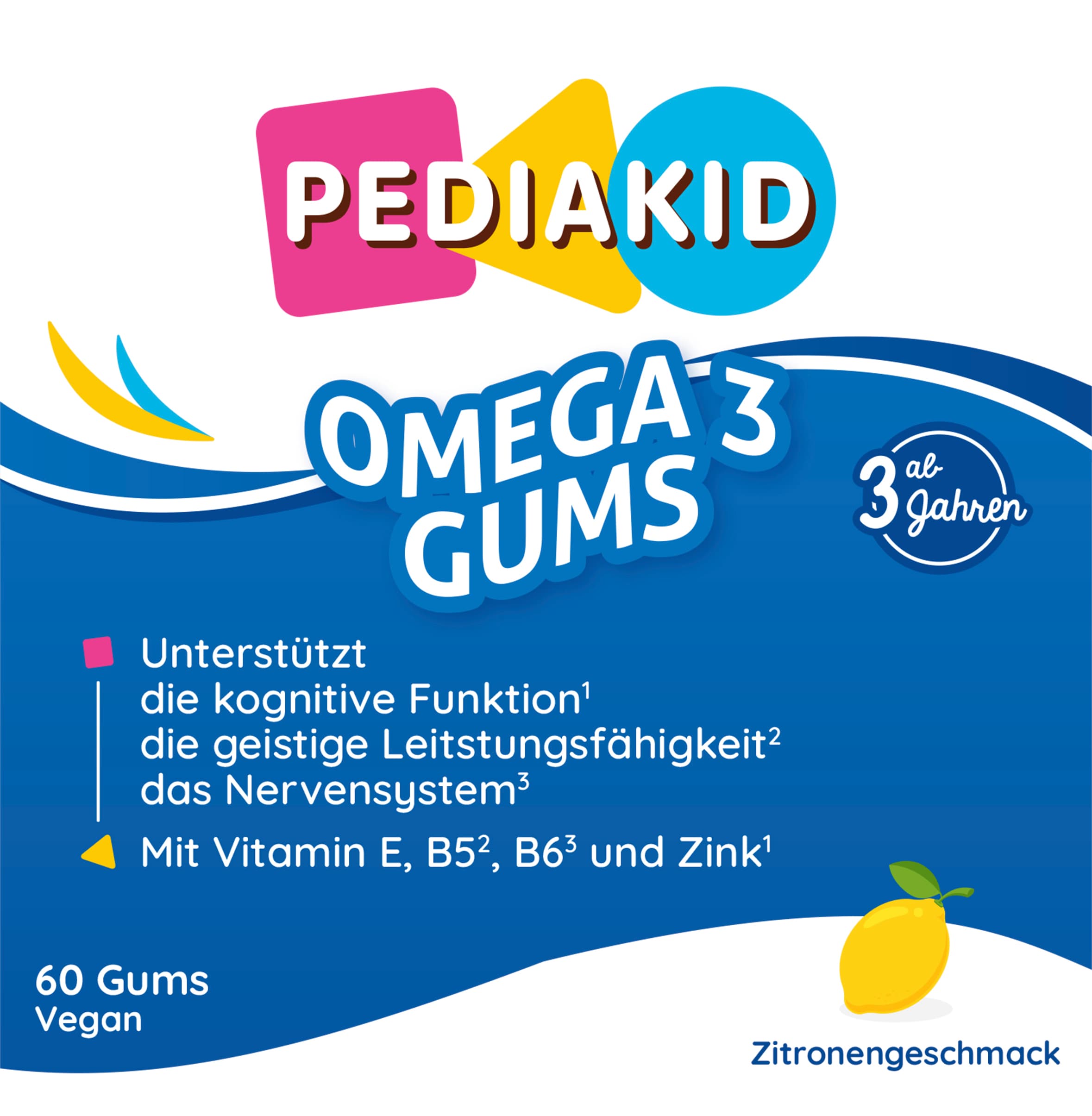 PEDIAKID® Omega 3 Gums