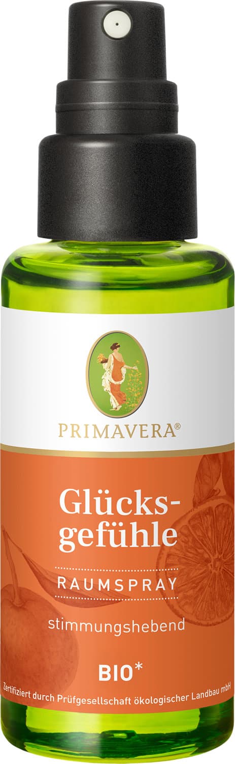 Primavera Raumspray Glücksgefühle bio