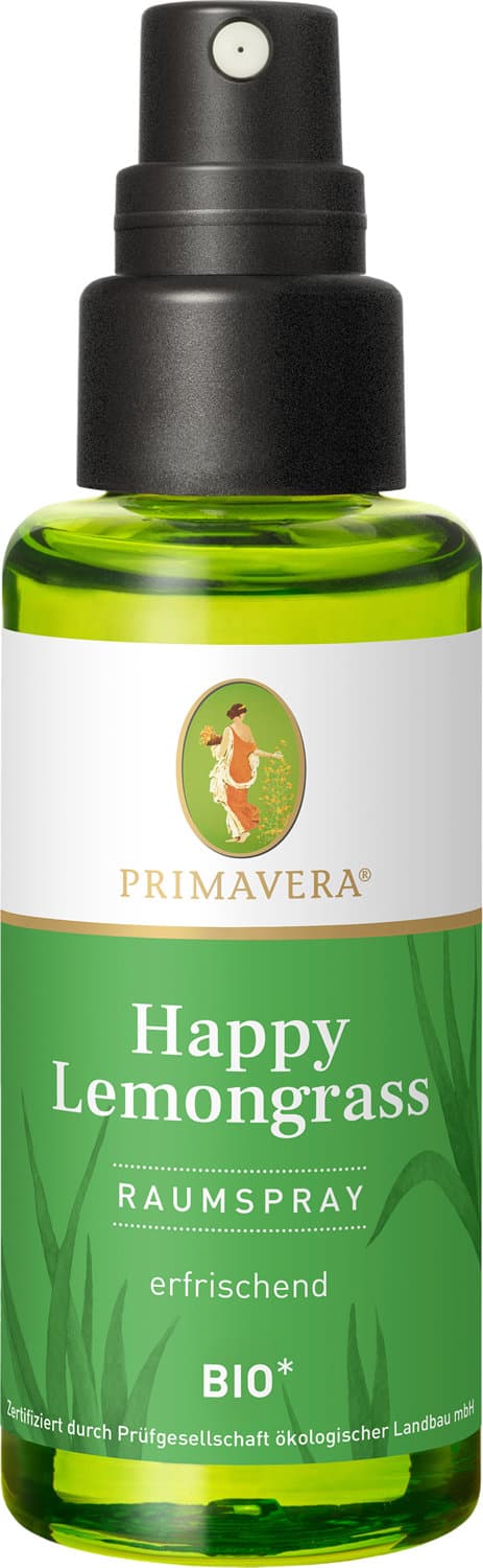 Primavera Raumspray Happy Lemongrass bio