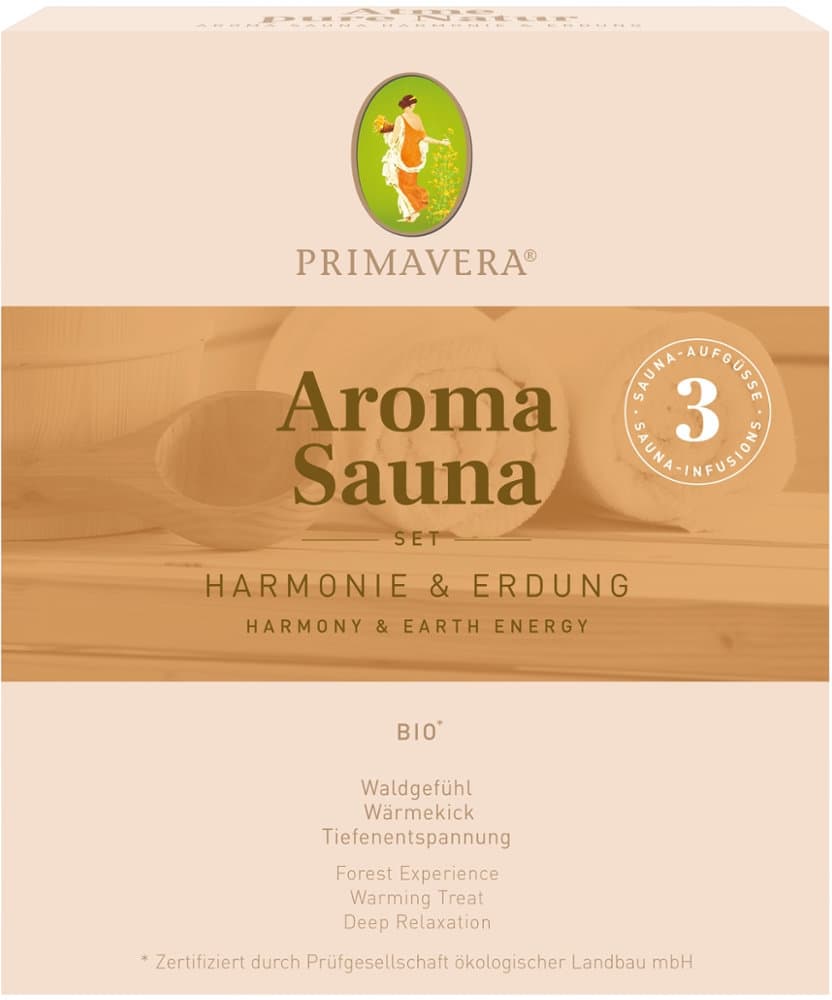 Primavera Set Aroma Sauna Kraft & Ruhe