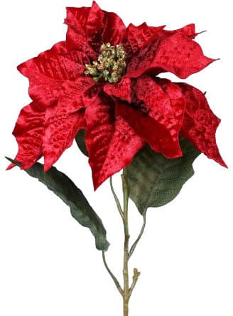 Kunstblume Weihnachtsstern