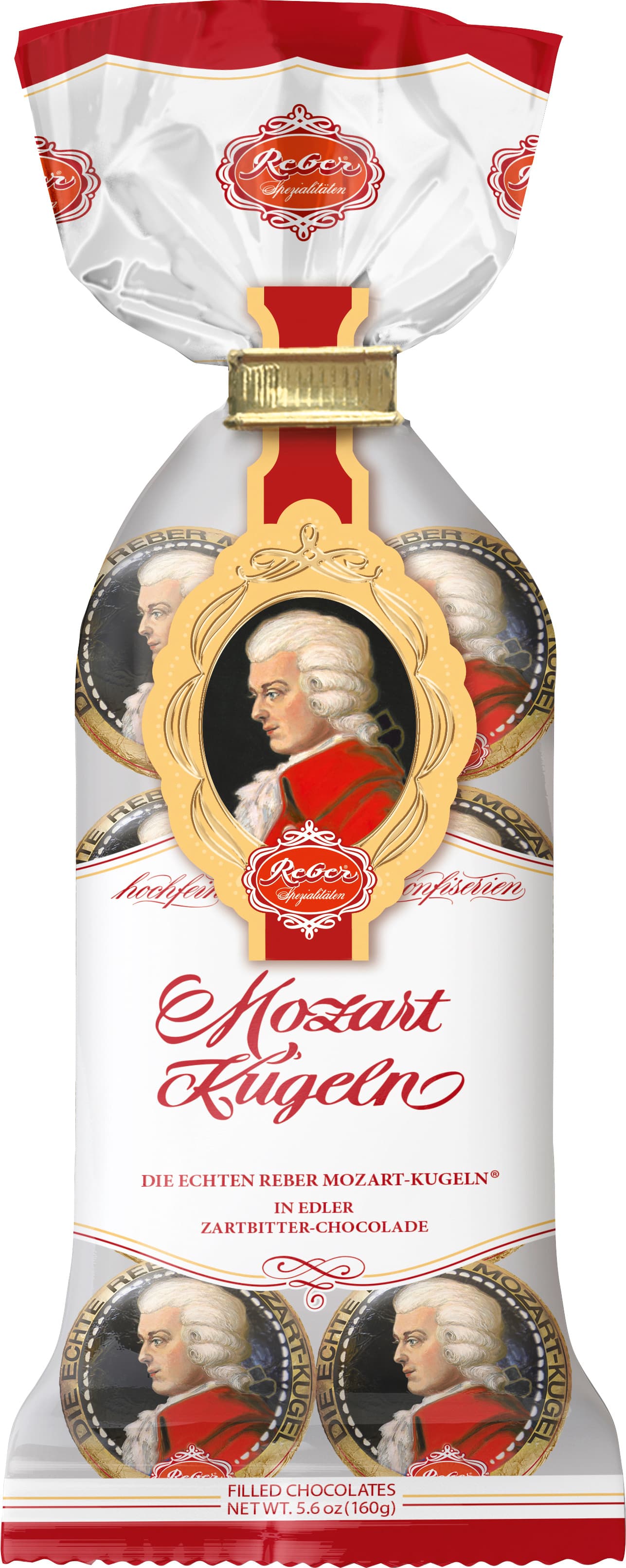 MOZART Kugel Beutel 8er 160g
