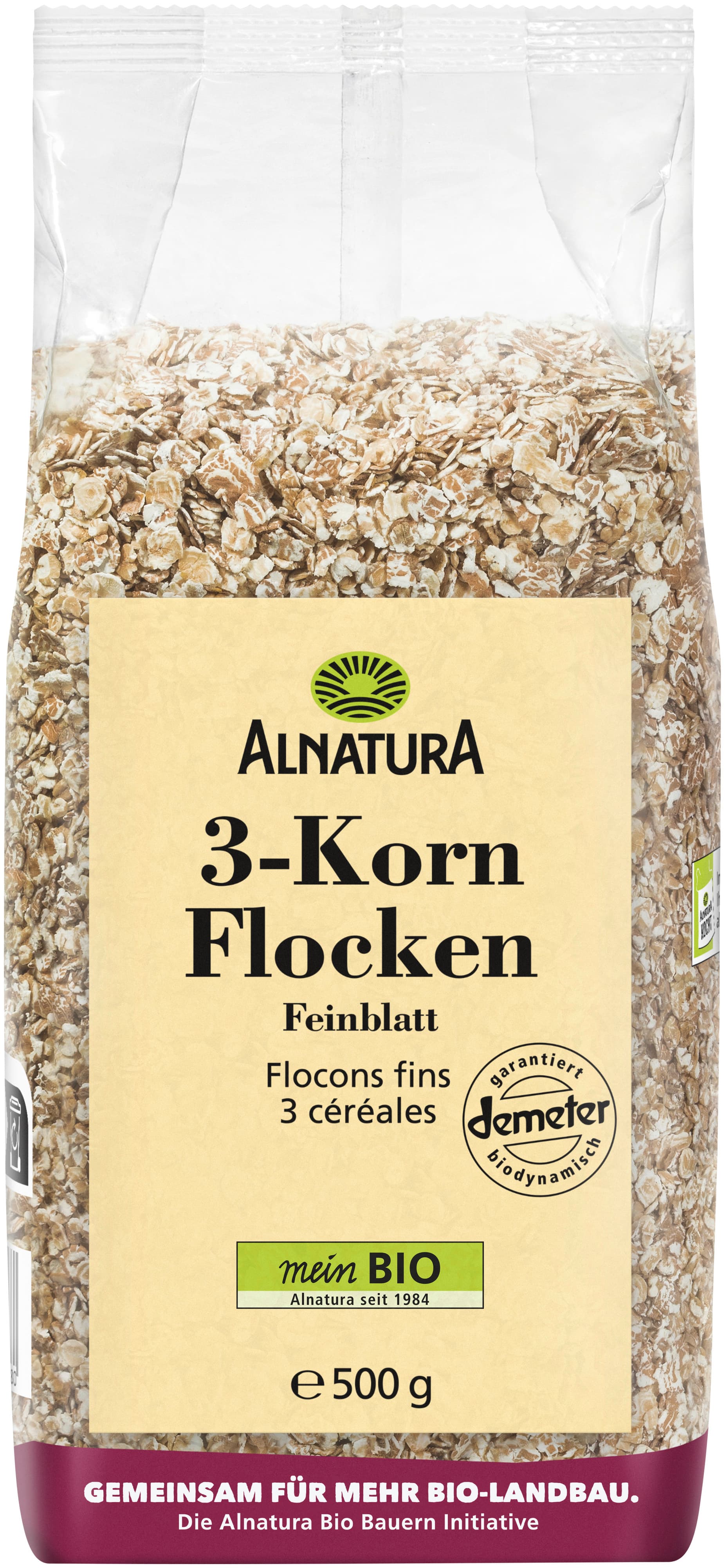 Alnatura Bio 3-Korn Flocken