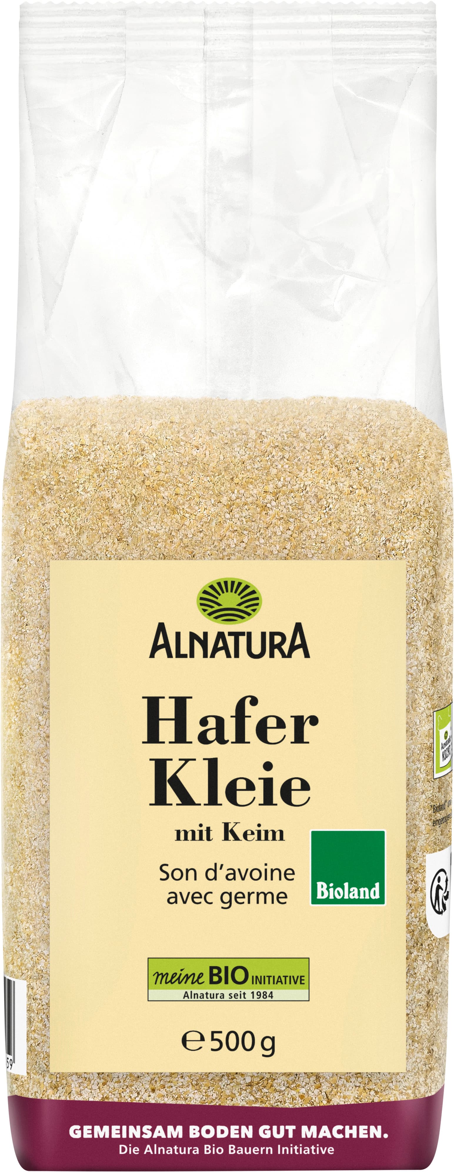 Alnatura Bioland-Haferkleie mit Keim