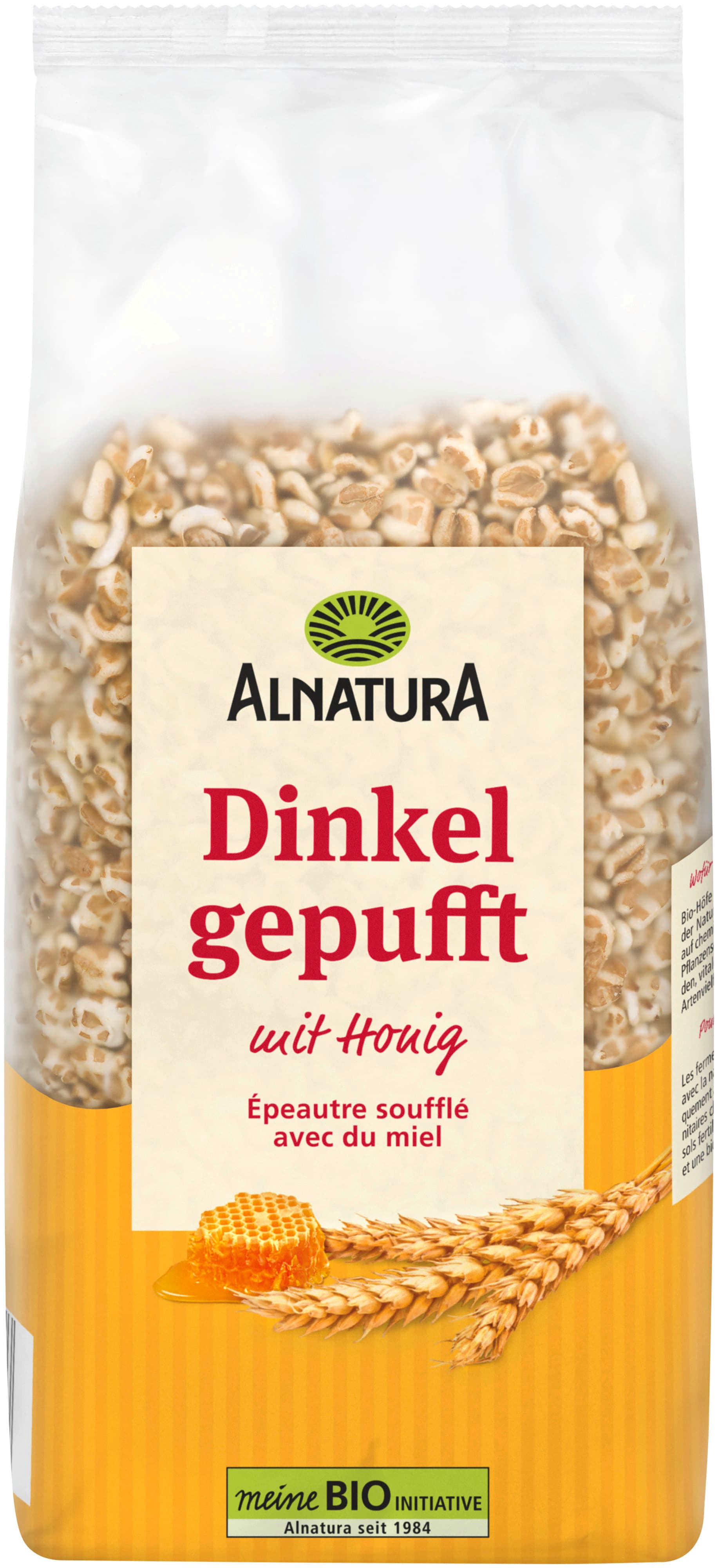 Alnatura Bio Dinkel, gepufft
