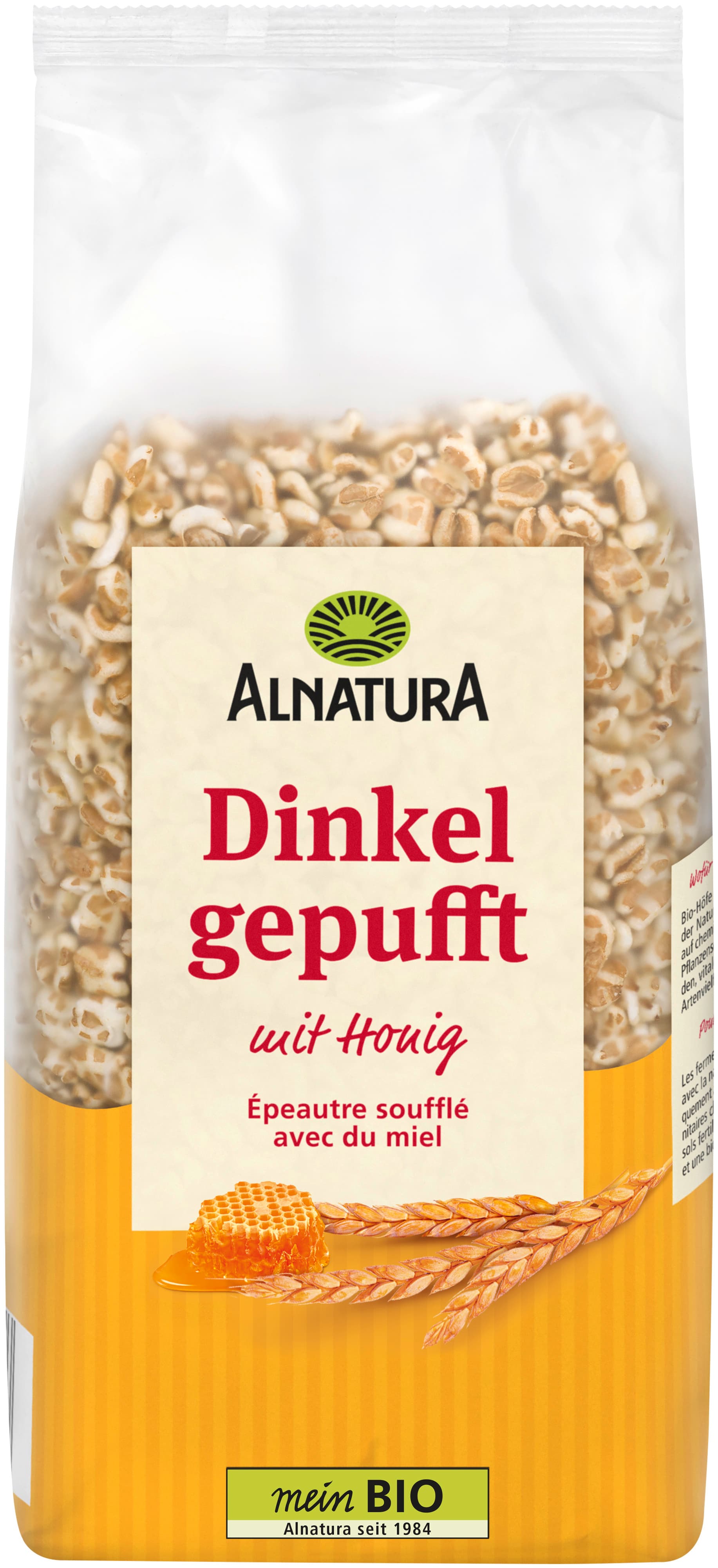 Alnatura Bio Dinkel, gepufft