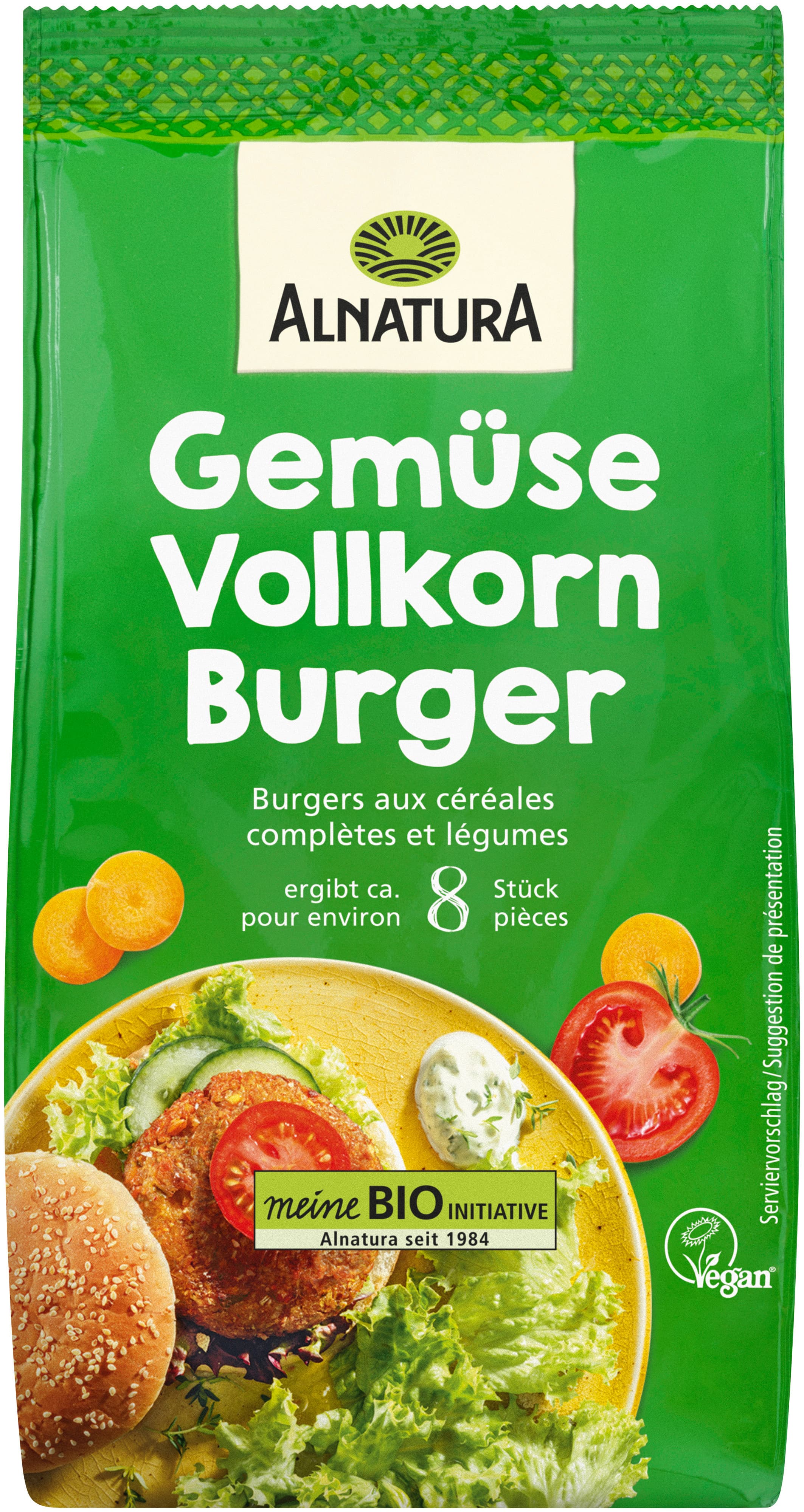 Alnatura Bio Vollkorn-Burger Gemüse