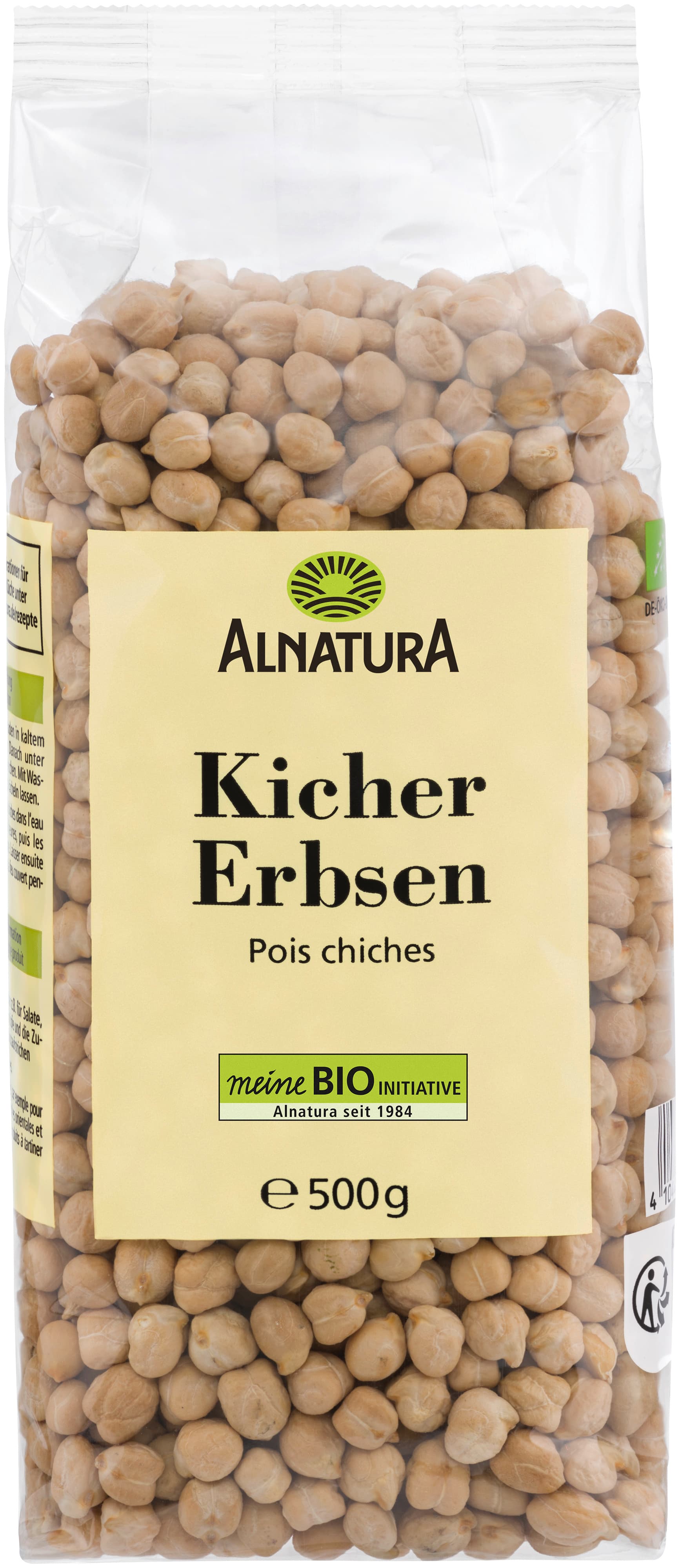 Garbanzos secos orgánicos Alnatura