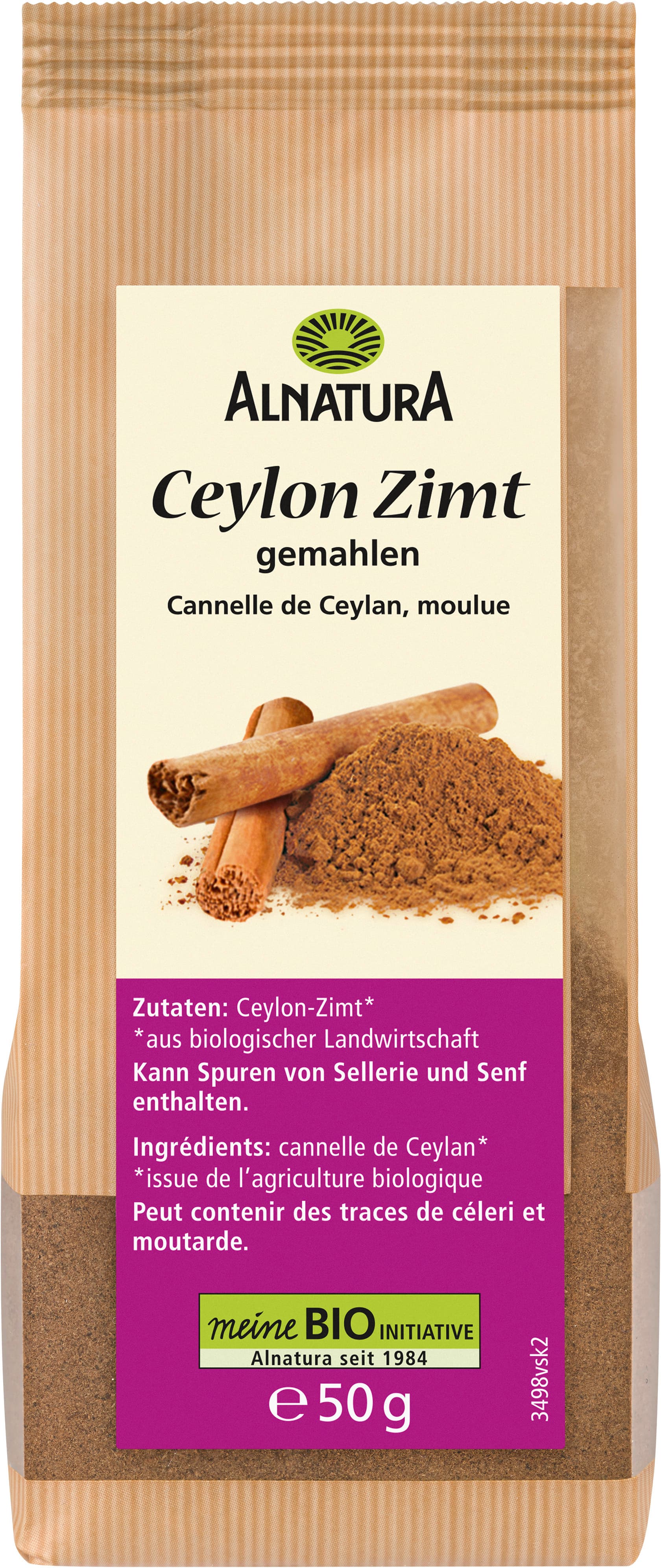 Alnatura Bio Ceylon Zimt