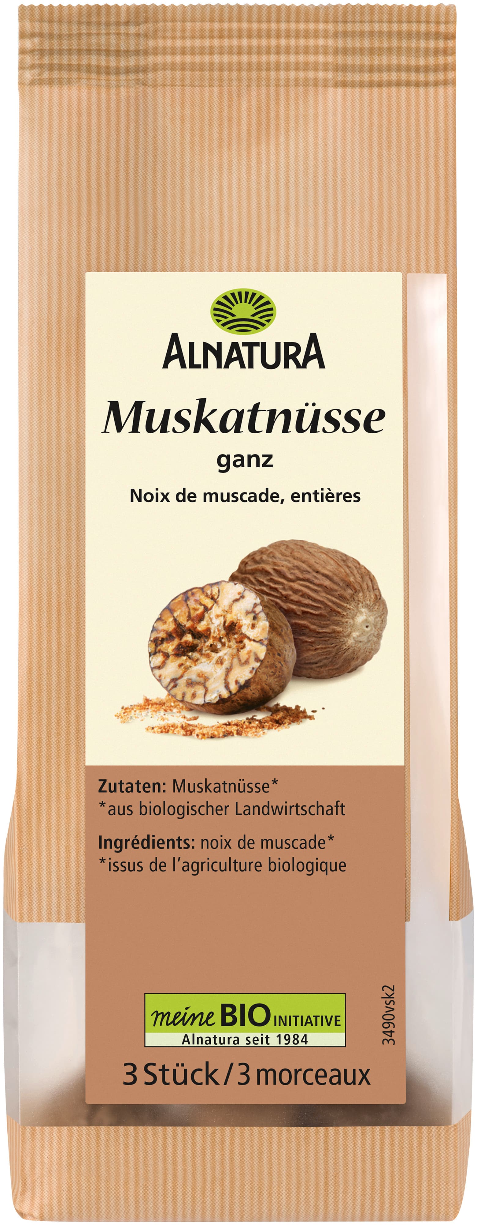 Alnatura Bio Muskatnuss ganz