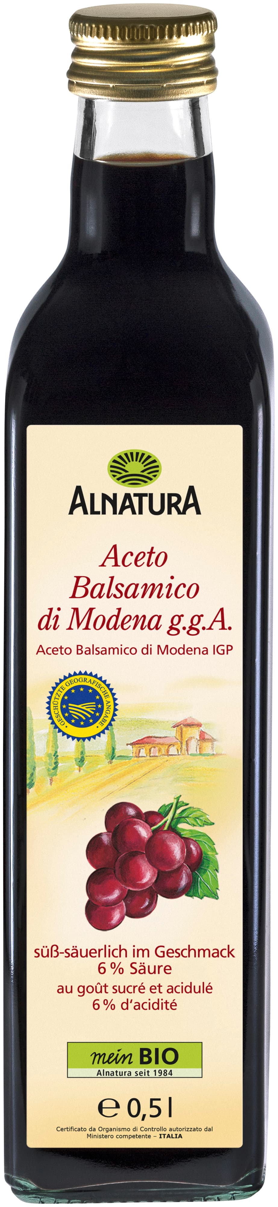 Alnatura Bio Aceto Balsamico di Modena g.g.A.