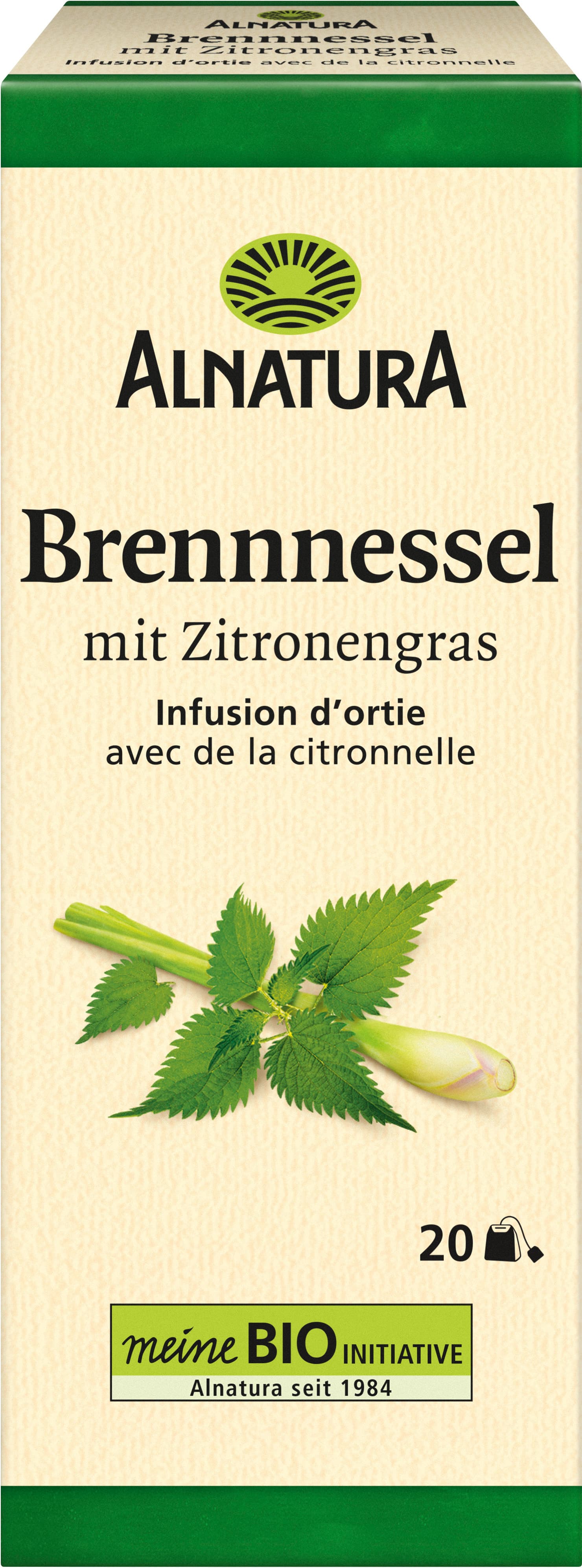 Alnatura Bio Brennnesseltee mit Zitronengras