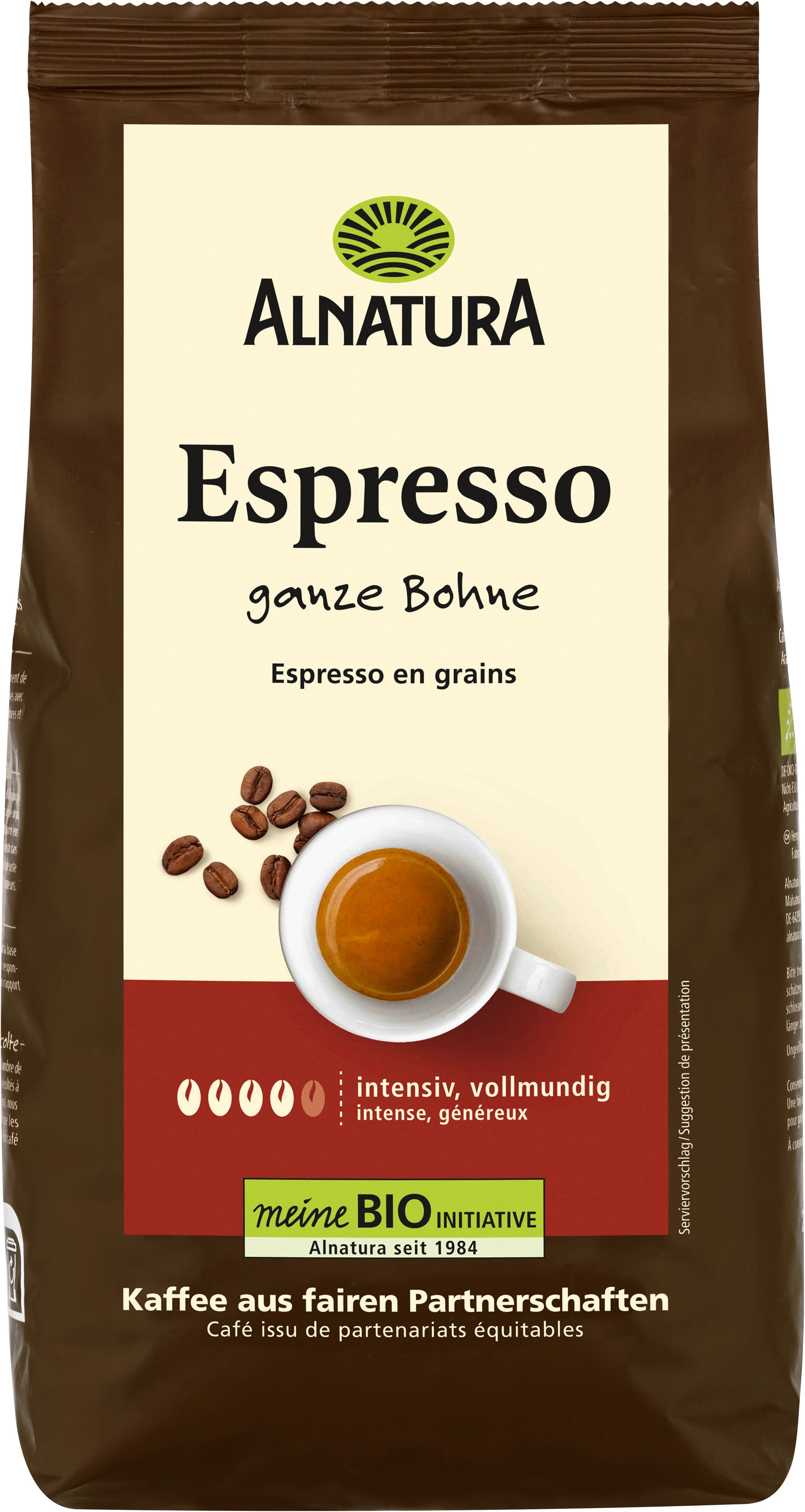 Alnatura Bio Espresso ganze Bohne