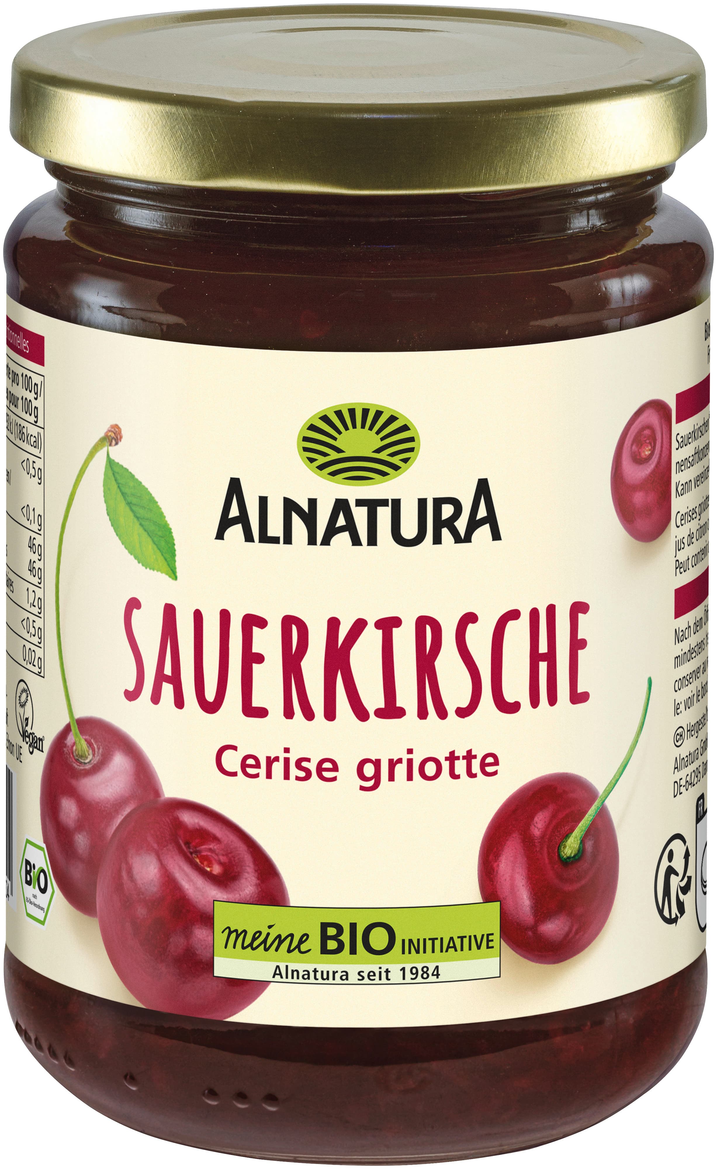 Alnatura Bio Fruchtaufstrich Sauerkirsch