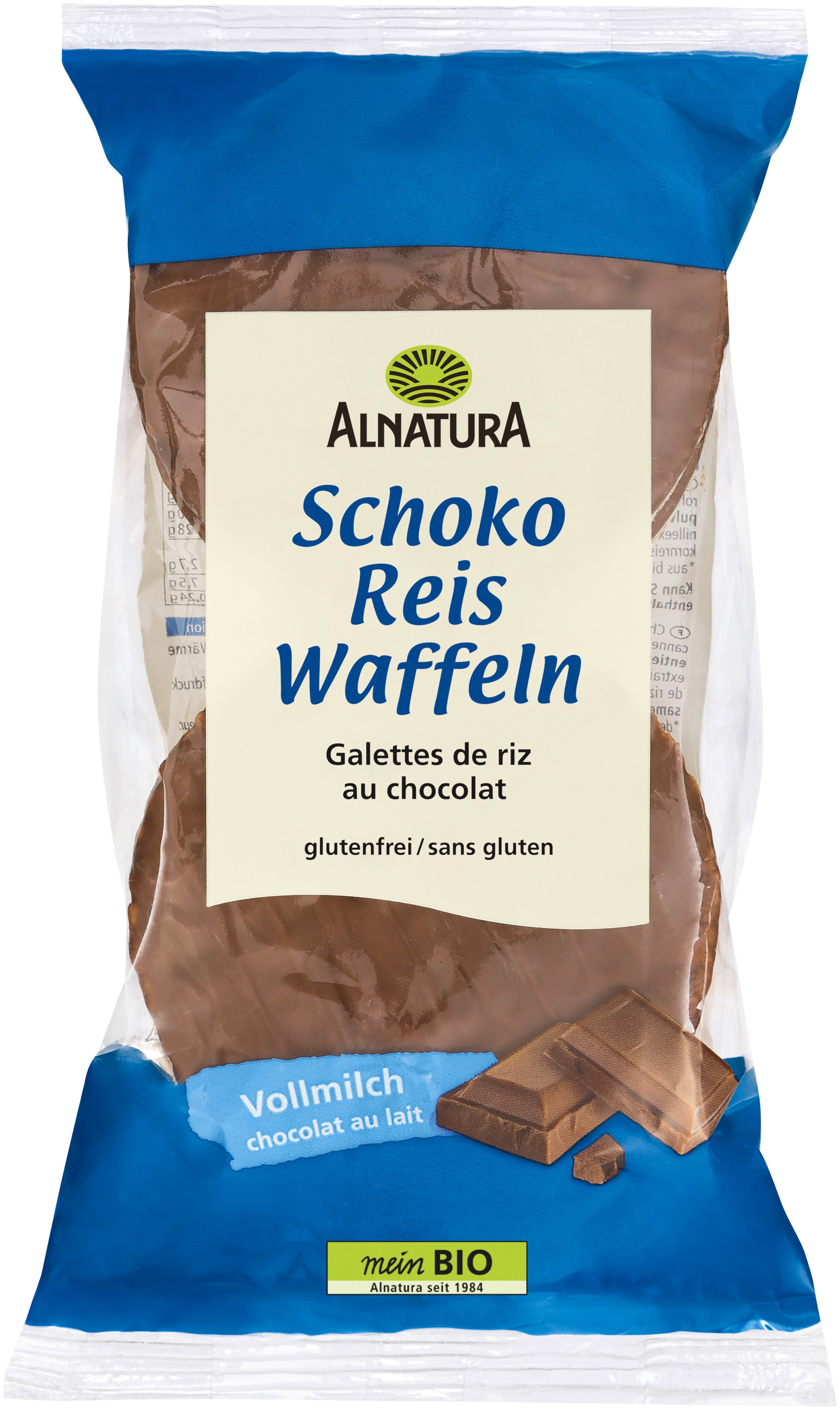 Alnatura Bio Vollmilch Schoko Reiswaffeln