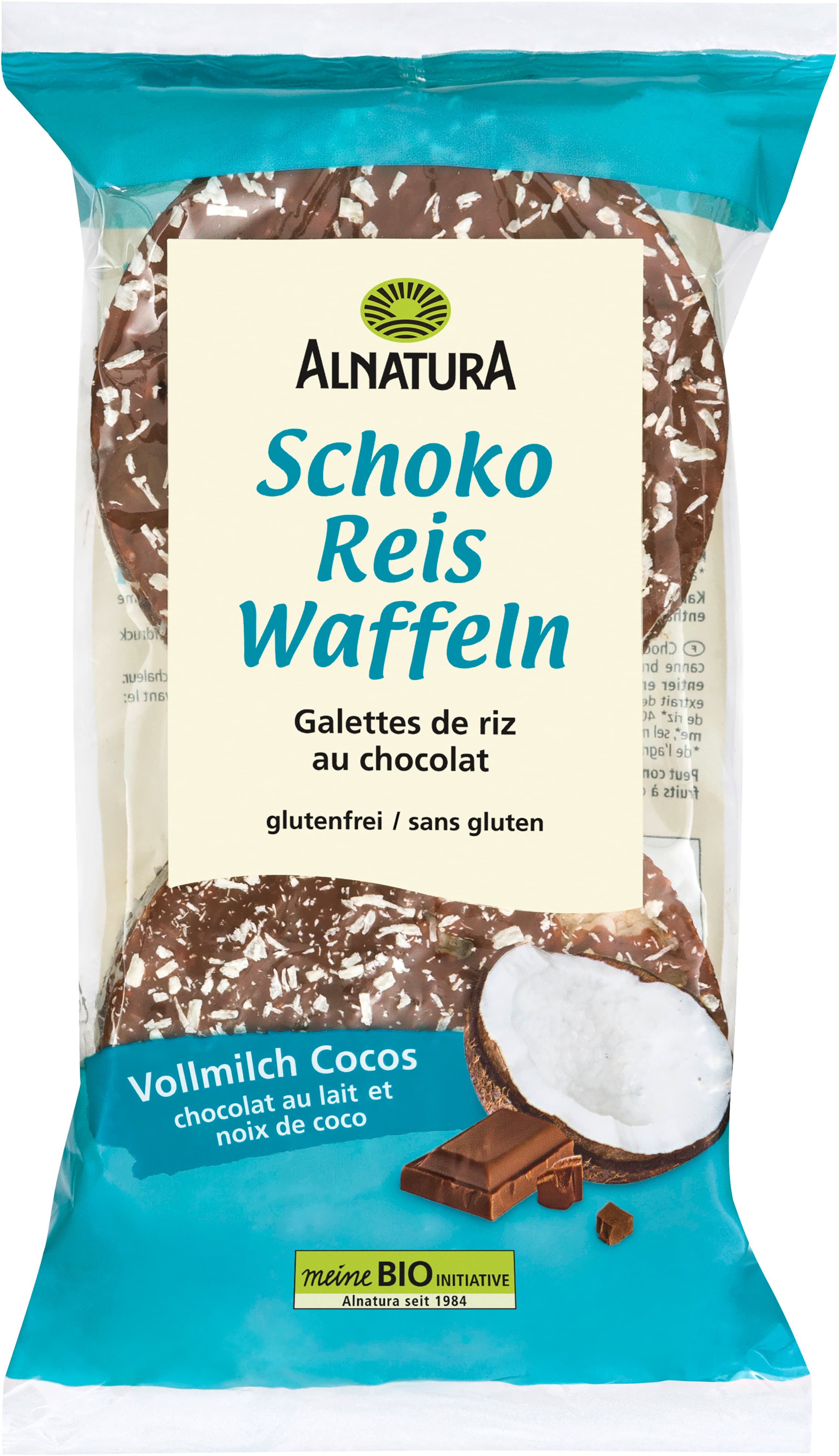 Alnatura Bio Reiswaffeln Vollmilch Cocos