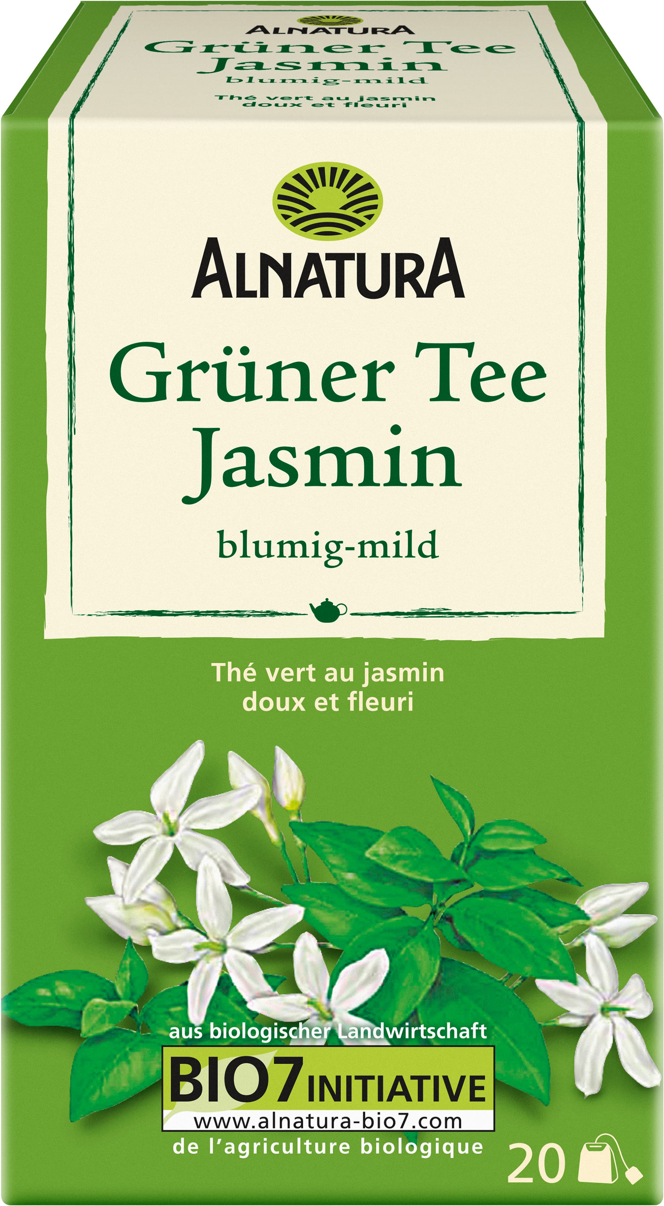Alnatura Bio Grüner Tee Jasmin
