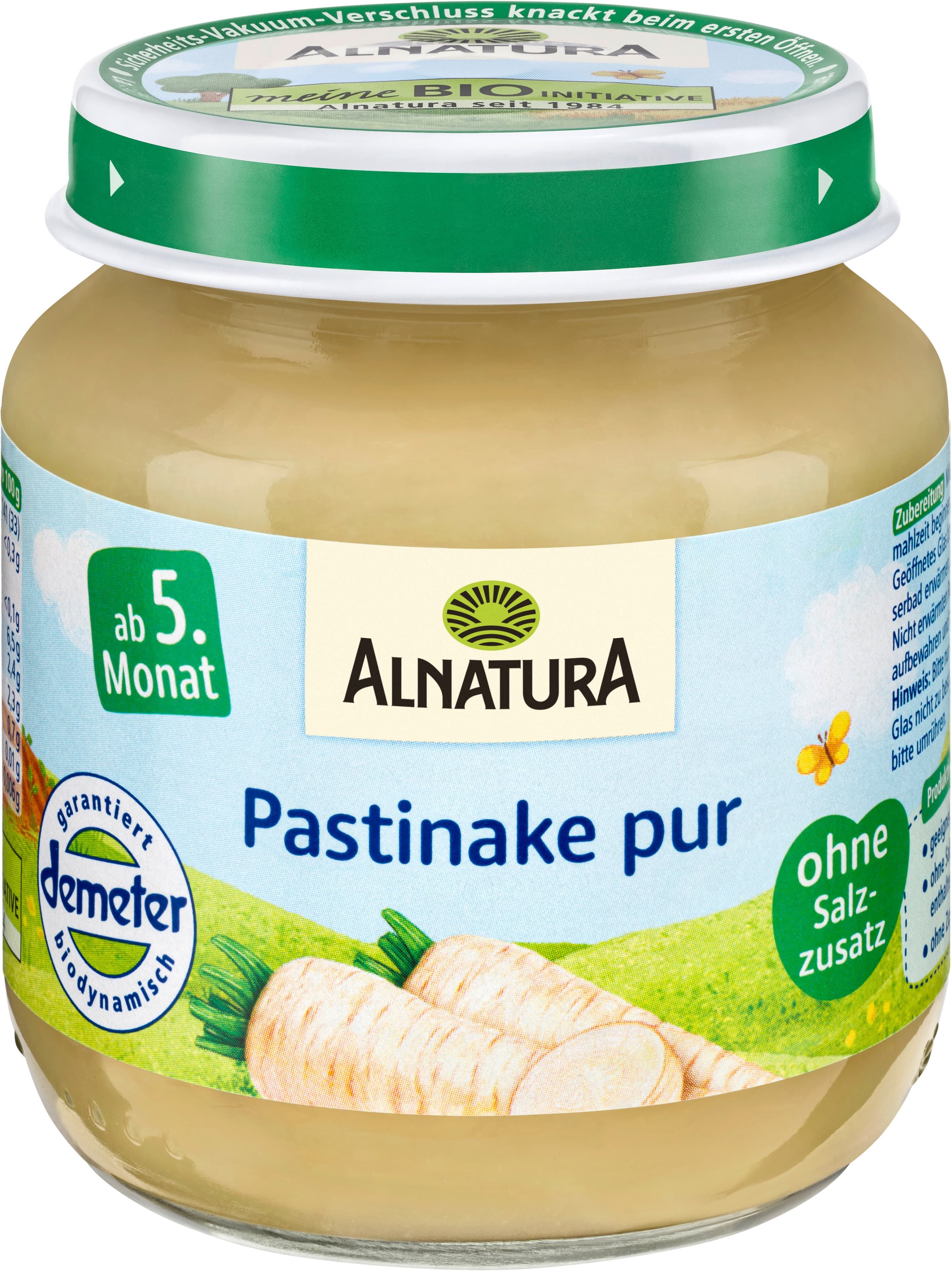Alnatura Bio Pastinake pur Babygläschen