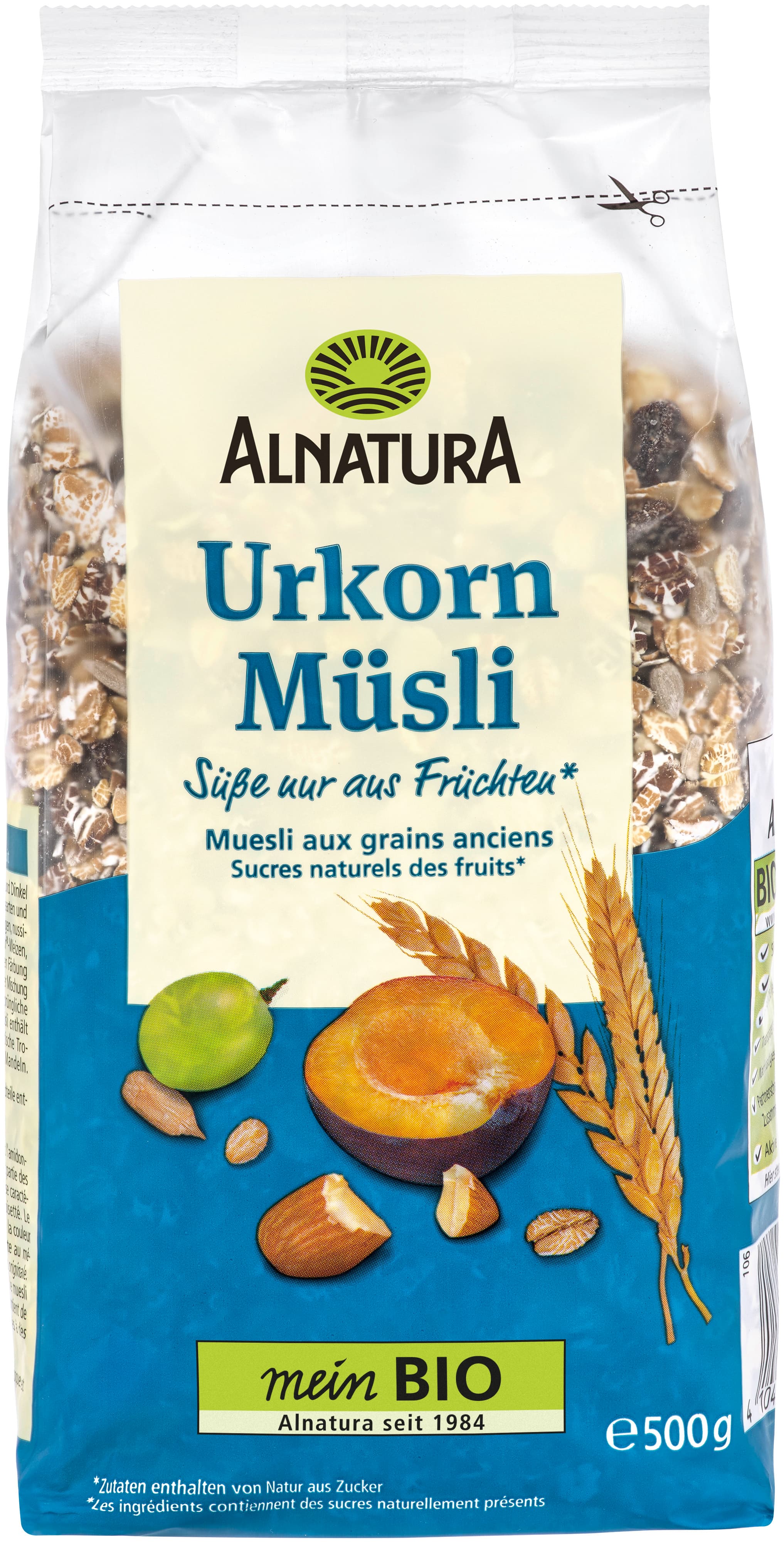 Muesli orgánico de cereales antiguos Alnatura