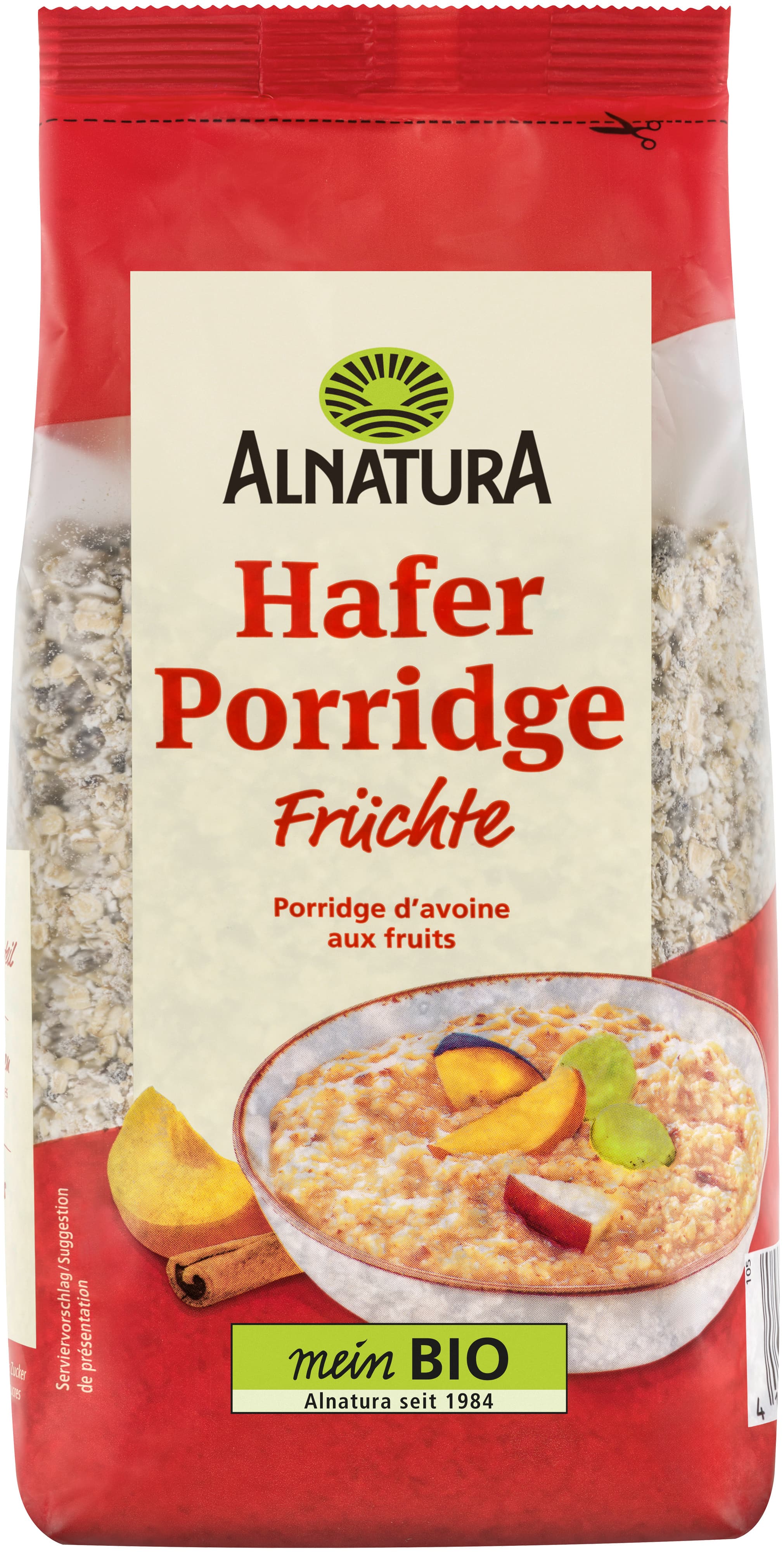 Alnatura Bio Hafer-Frühstücksbrei Früchte