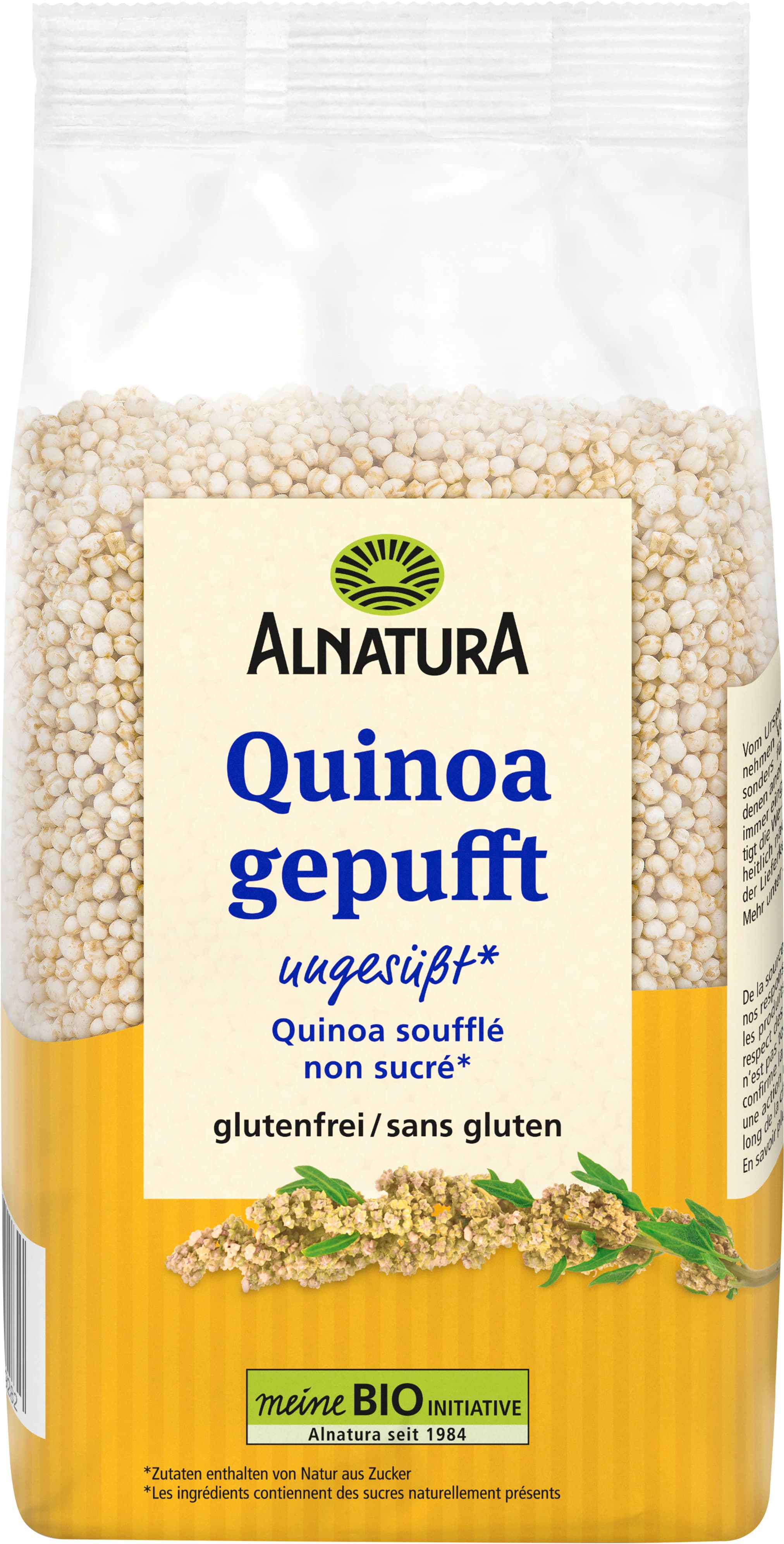 Alnatura Bio Quinoa, gepufft