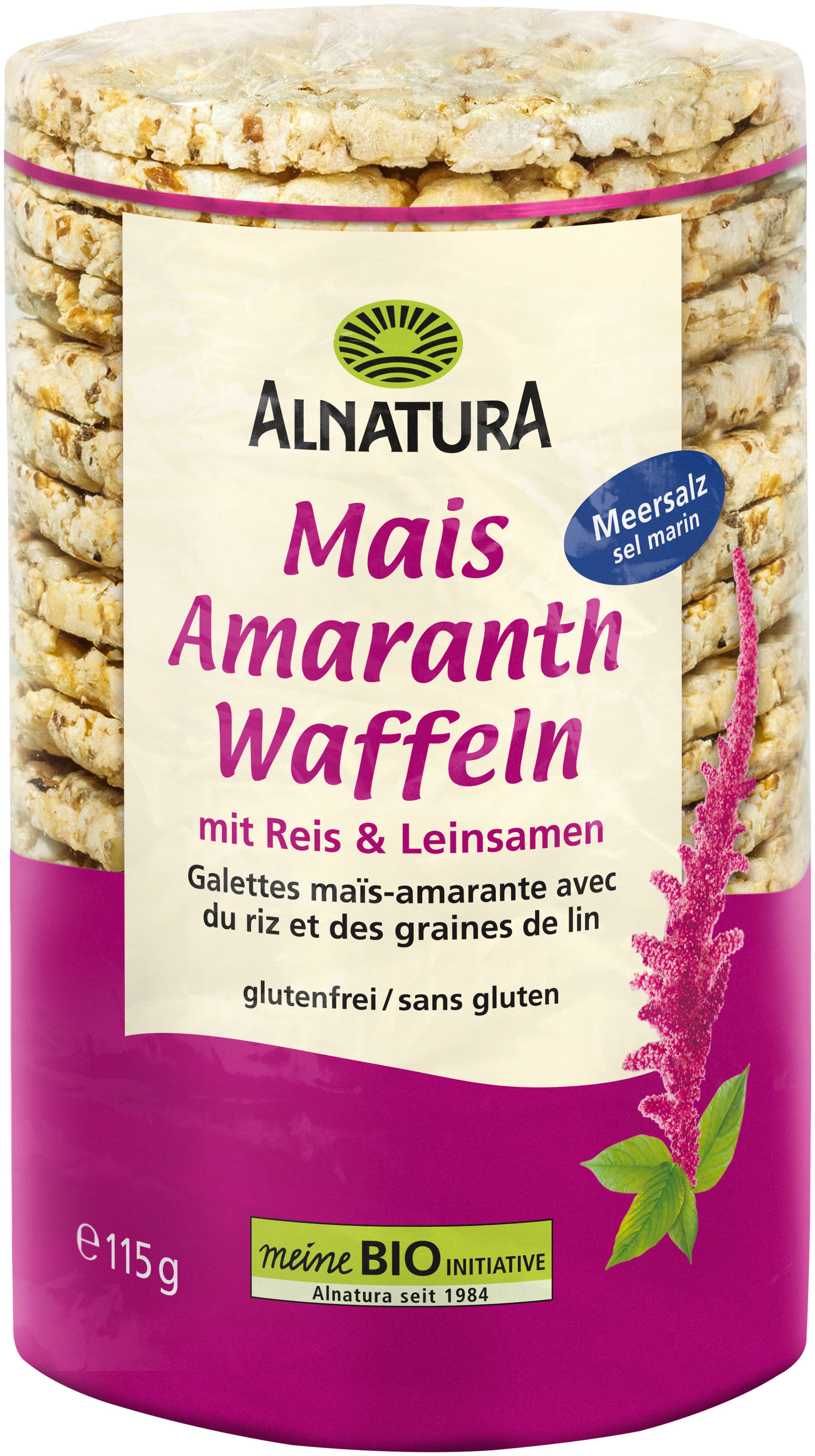 Alnatura Bio Mais-Amaranth Waffeln
