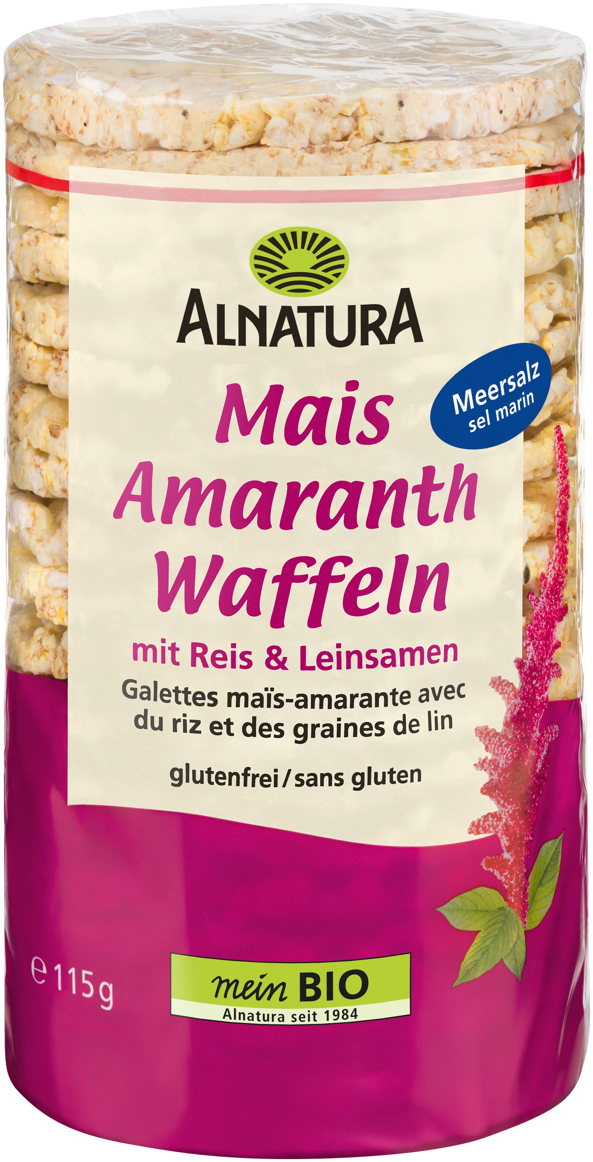 Alnatura Bio Mais-Amaranth Waffeln