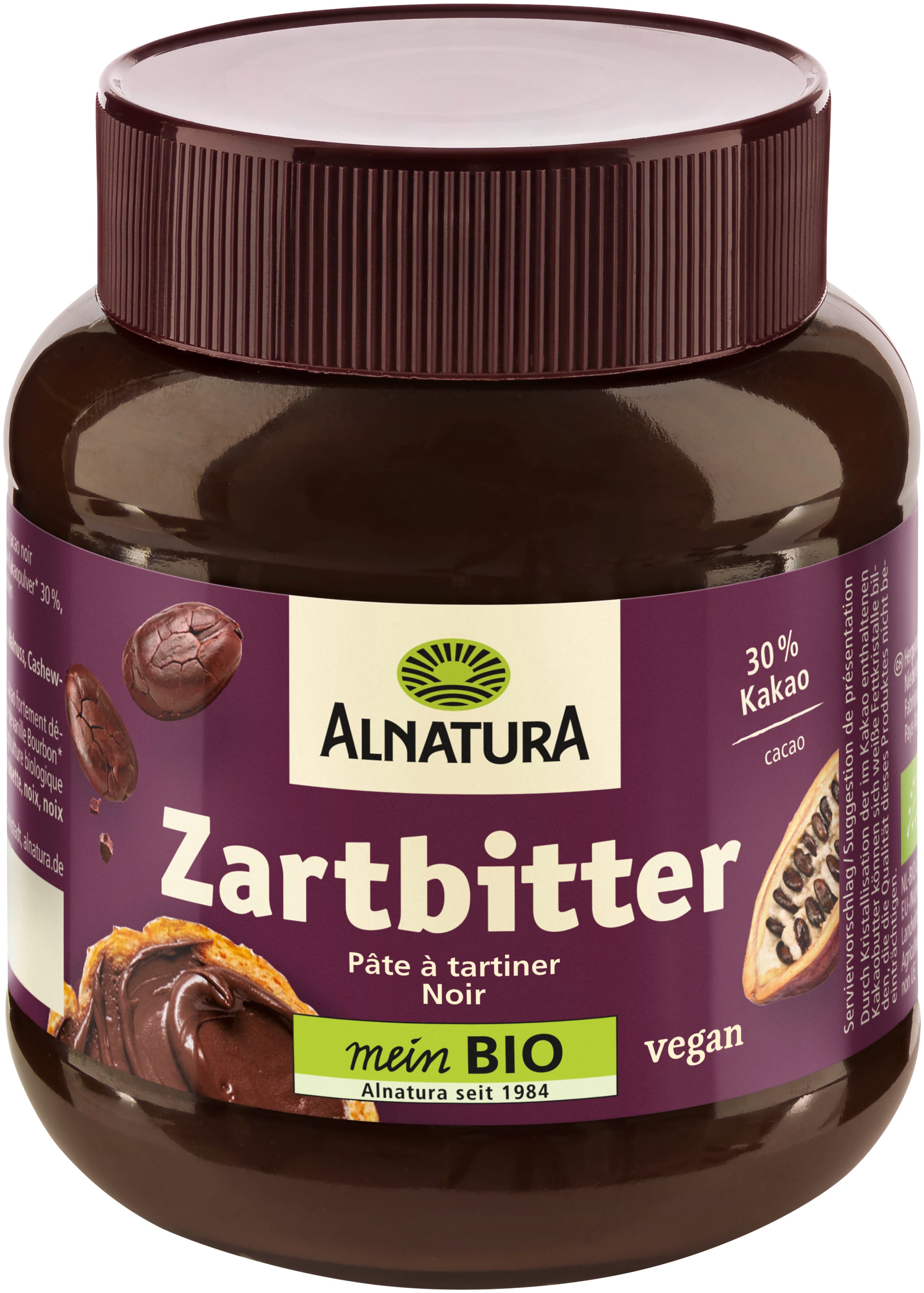 Alnatura Bio Zartbitter Creme