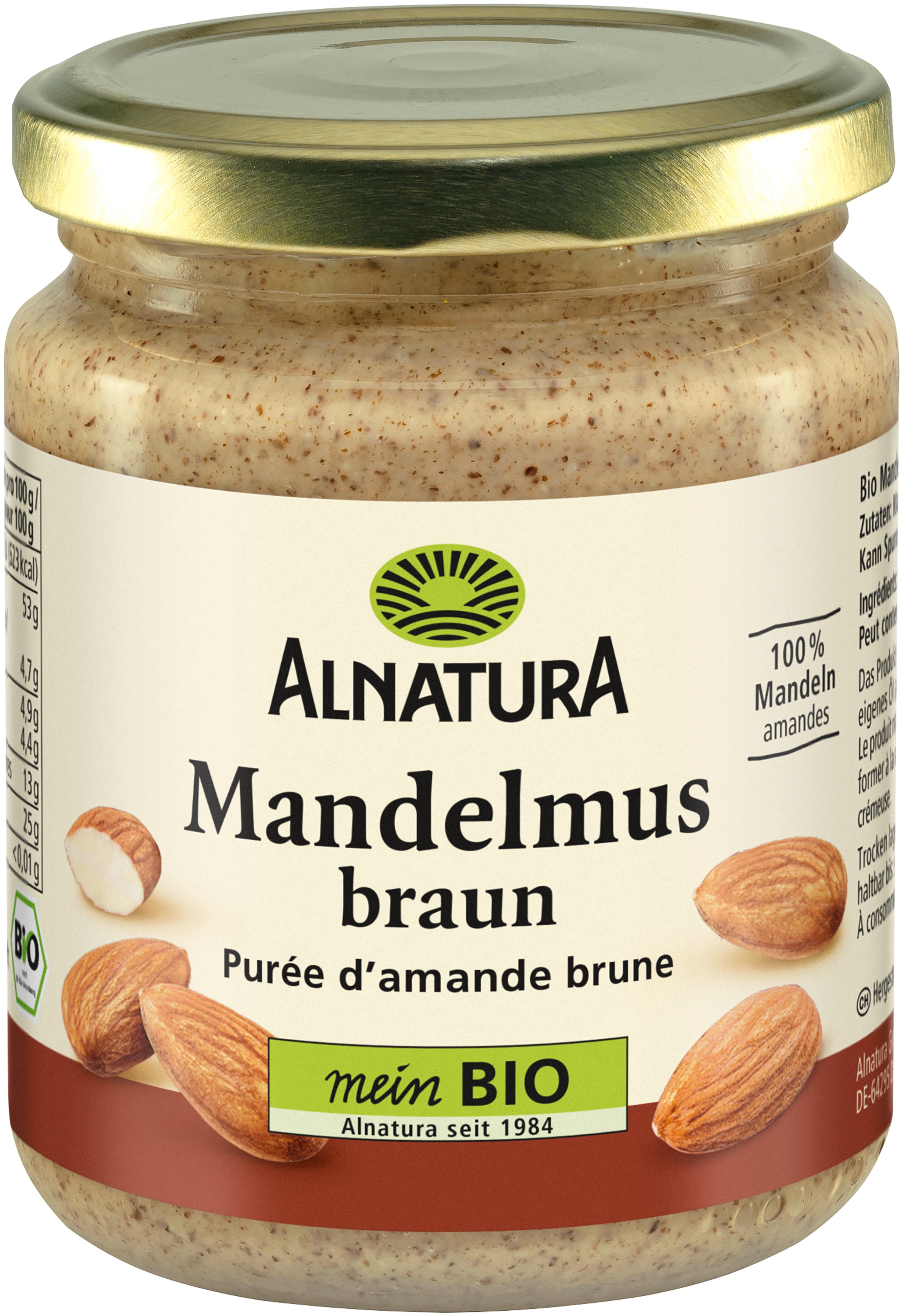 Alnatura Bio Mandelmus braun