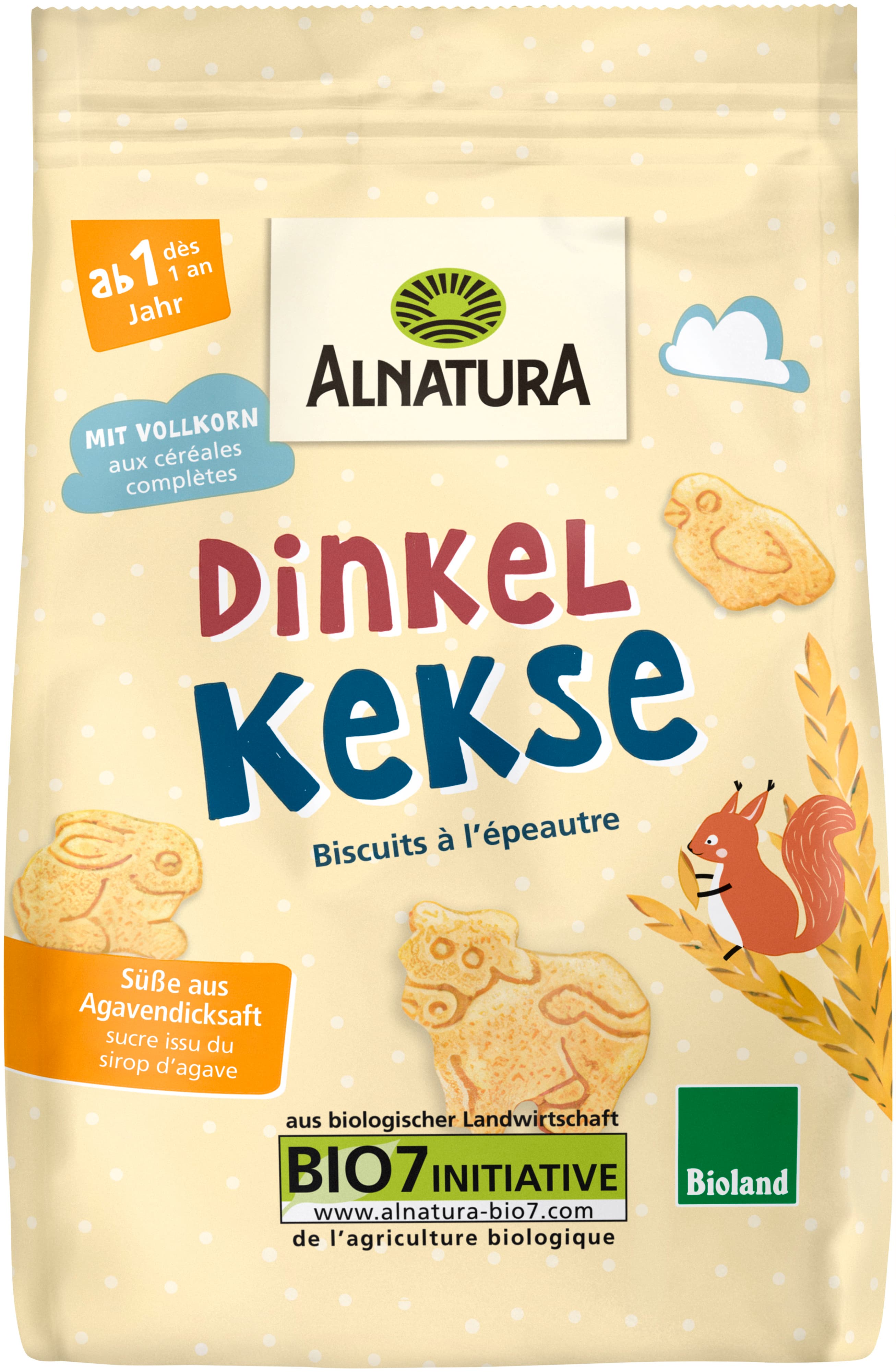 Alnatura Bioland-Dinkel Kekse