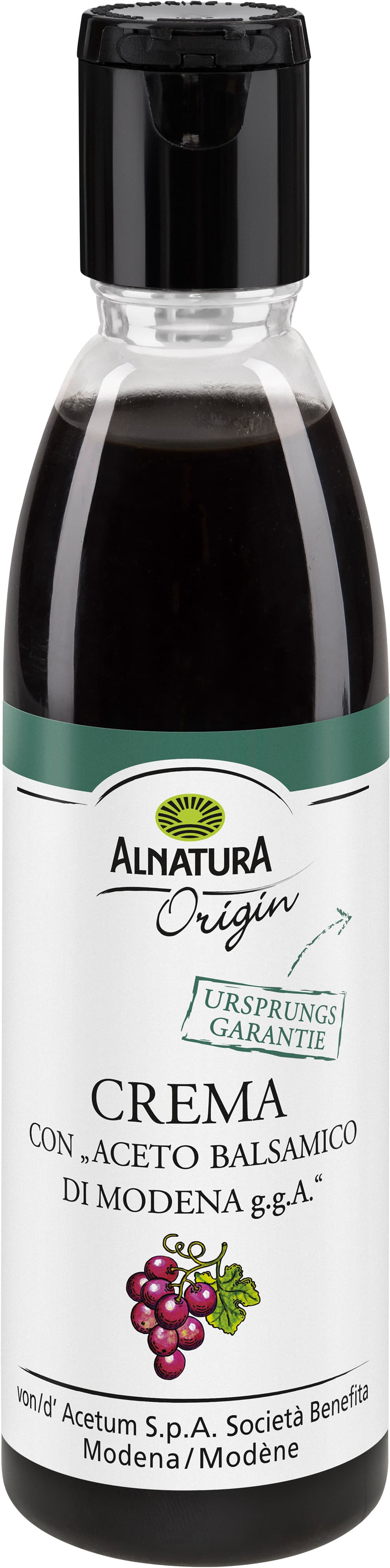 Alnatura Bio Origin Crema con"Aceto Balsamico di Modena IGP/IGP"Origen