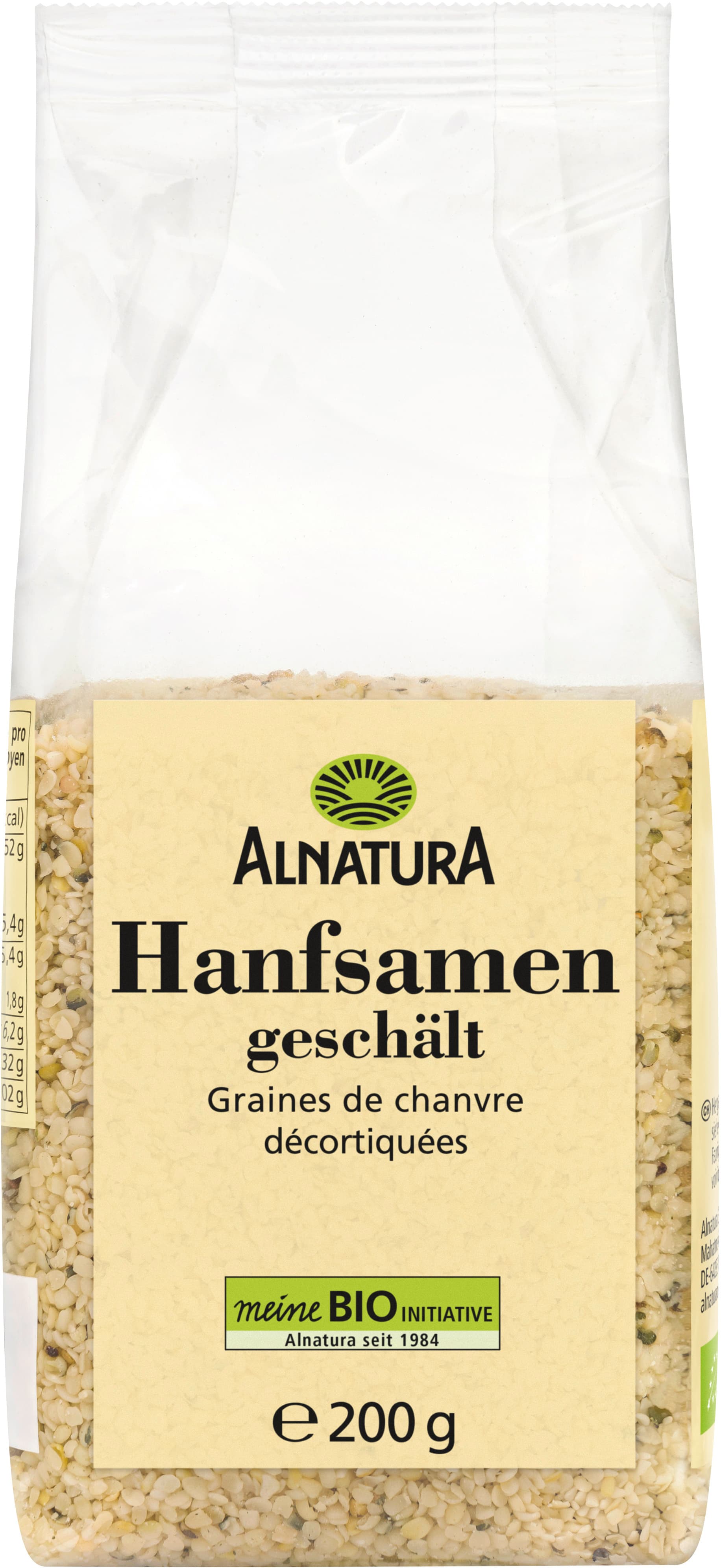 Alnatura Bio Hanfsamen geschält