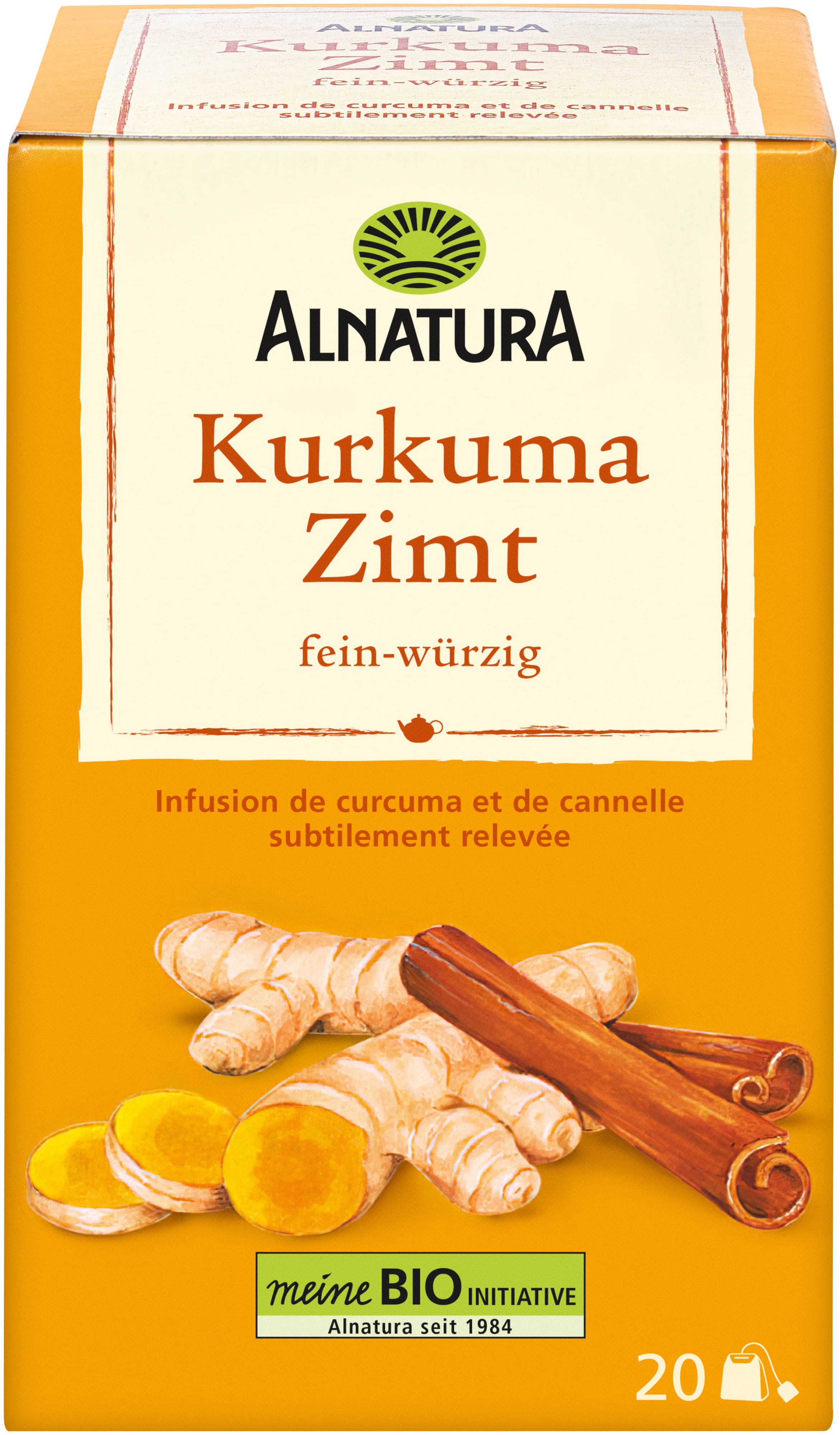 Alnatura Bio Kurkuma Zimt Tee