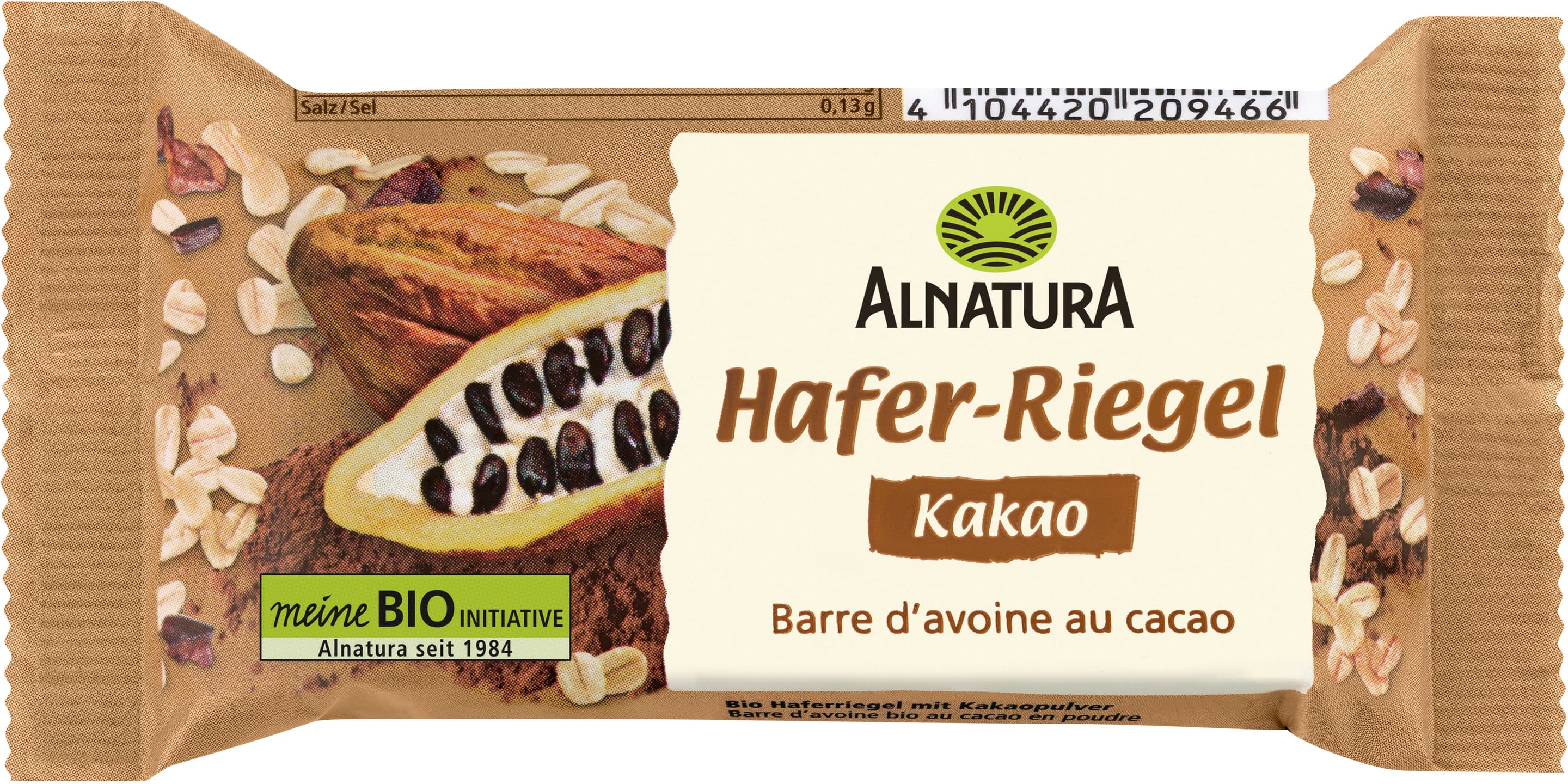 Alnatura Bio Hafer Riegel Kakao